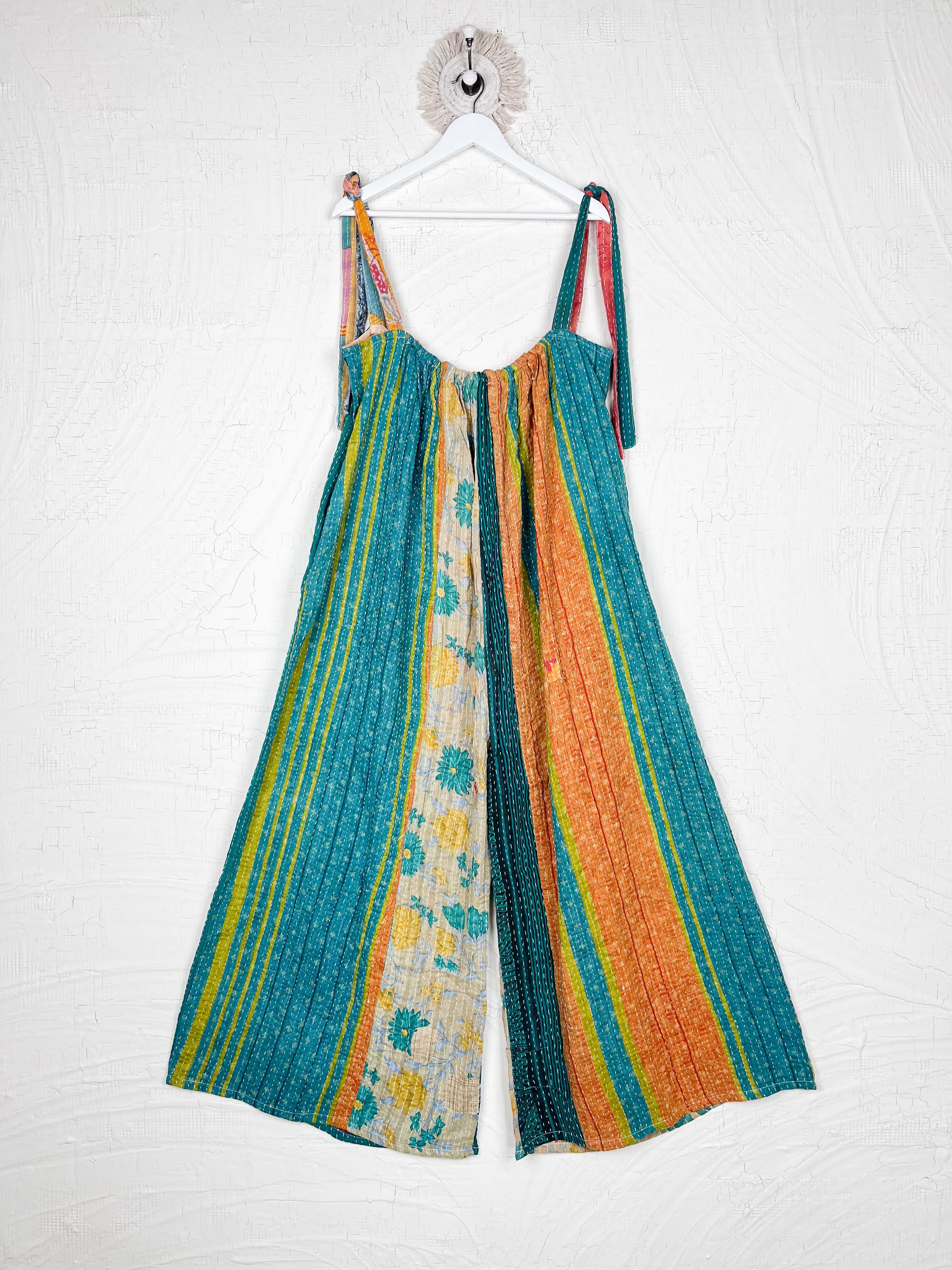 Vintage Kantha Women Jumpsuit - Love Protect Sustain