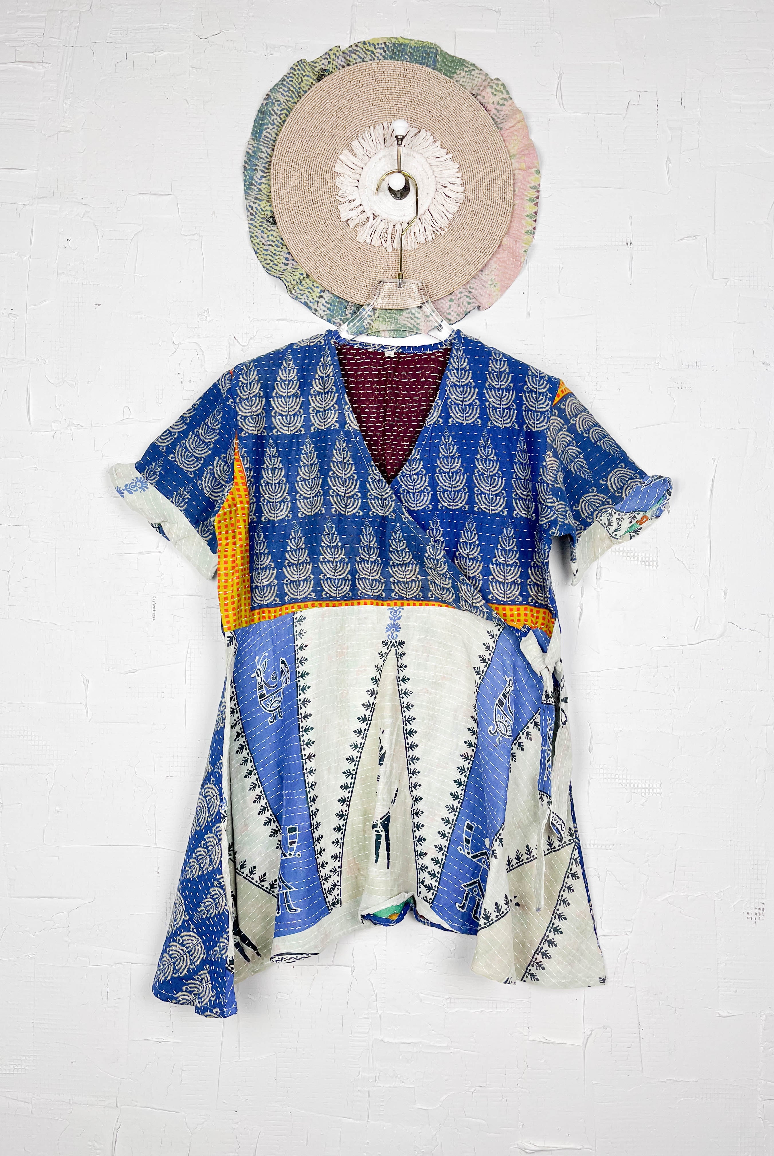 Vintage Kantha dress - Love Protect Sustain