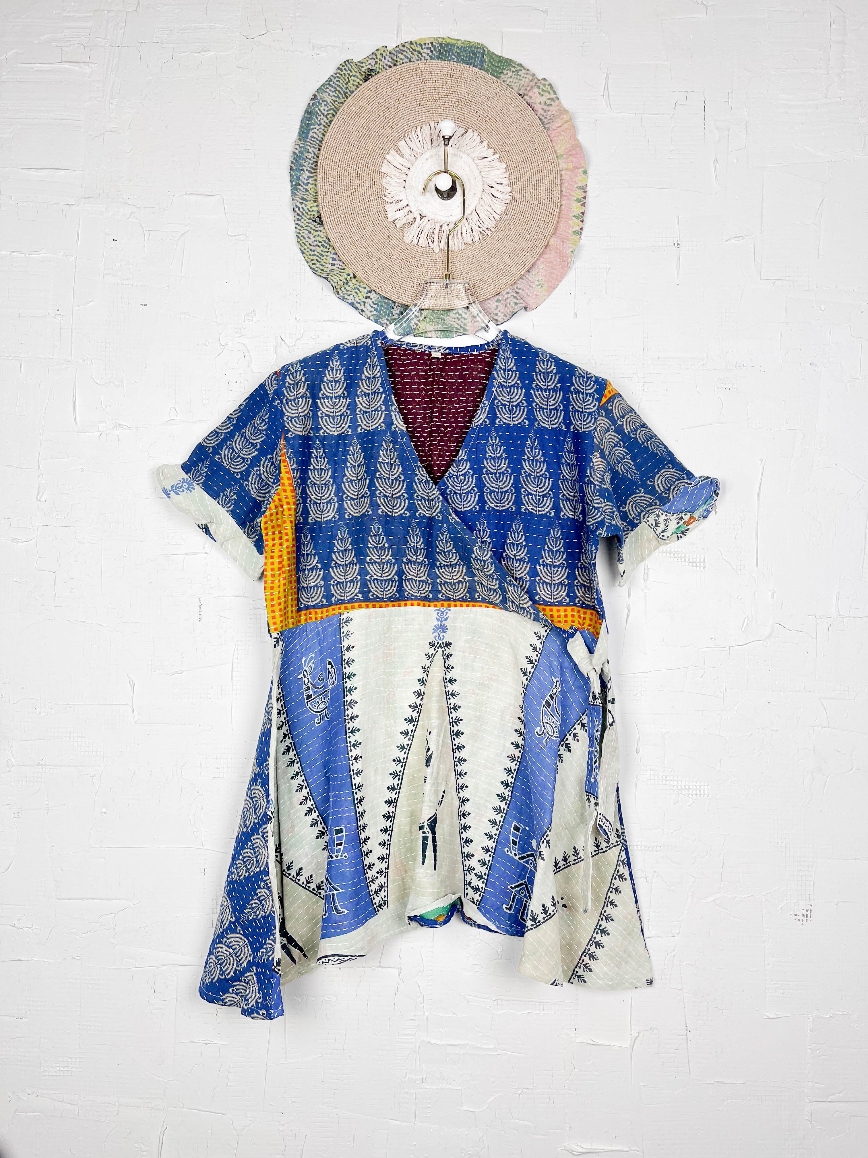 Vintage Kantha dress - Love Protect Sustain