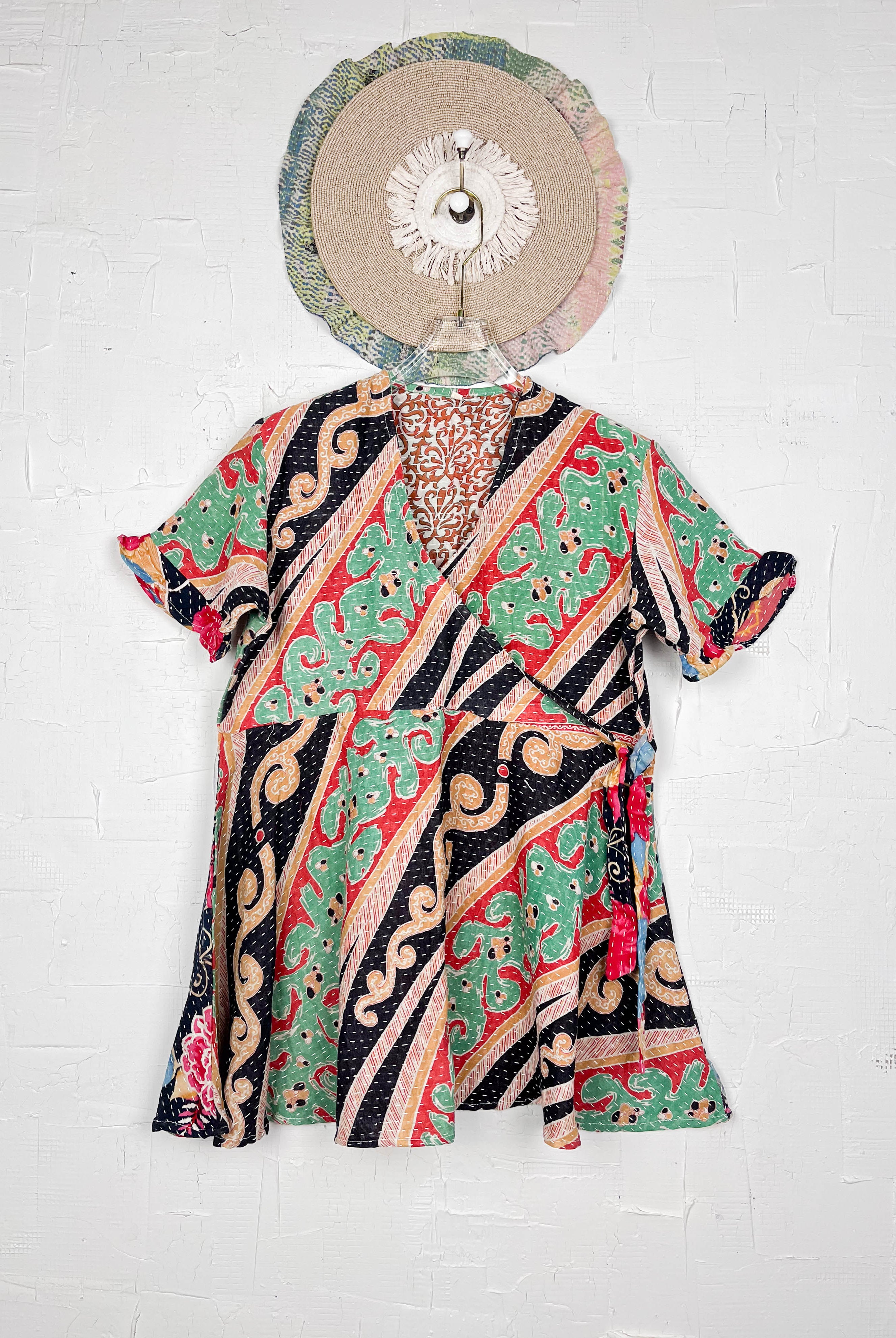 Vintage Kantha dress - Love Protect Sustain