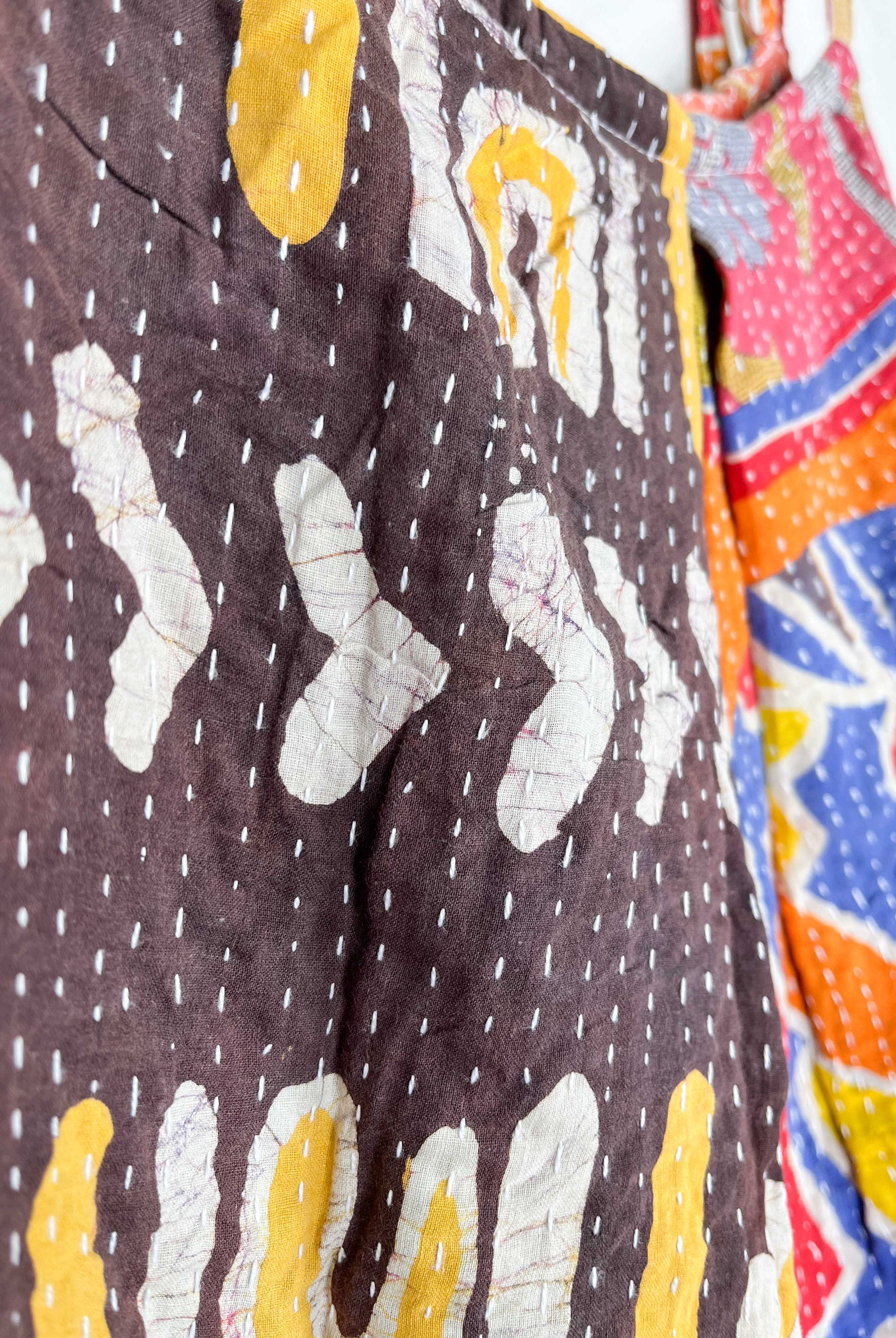 Vintage Kantha jumpsuit - Love Protect Sustain