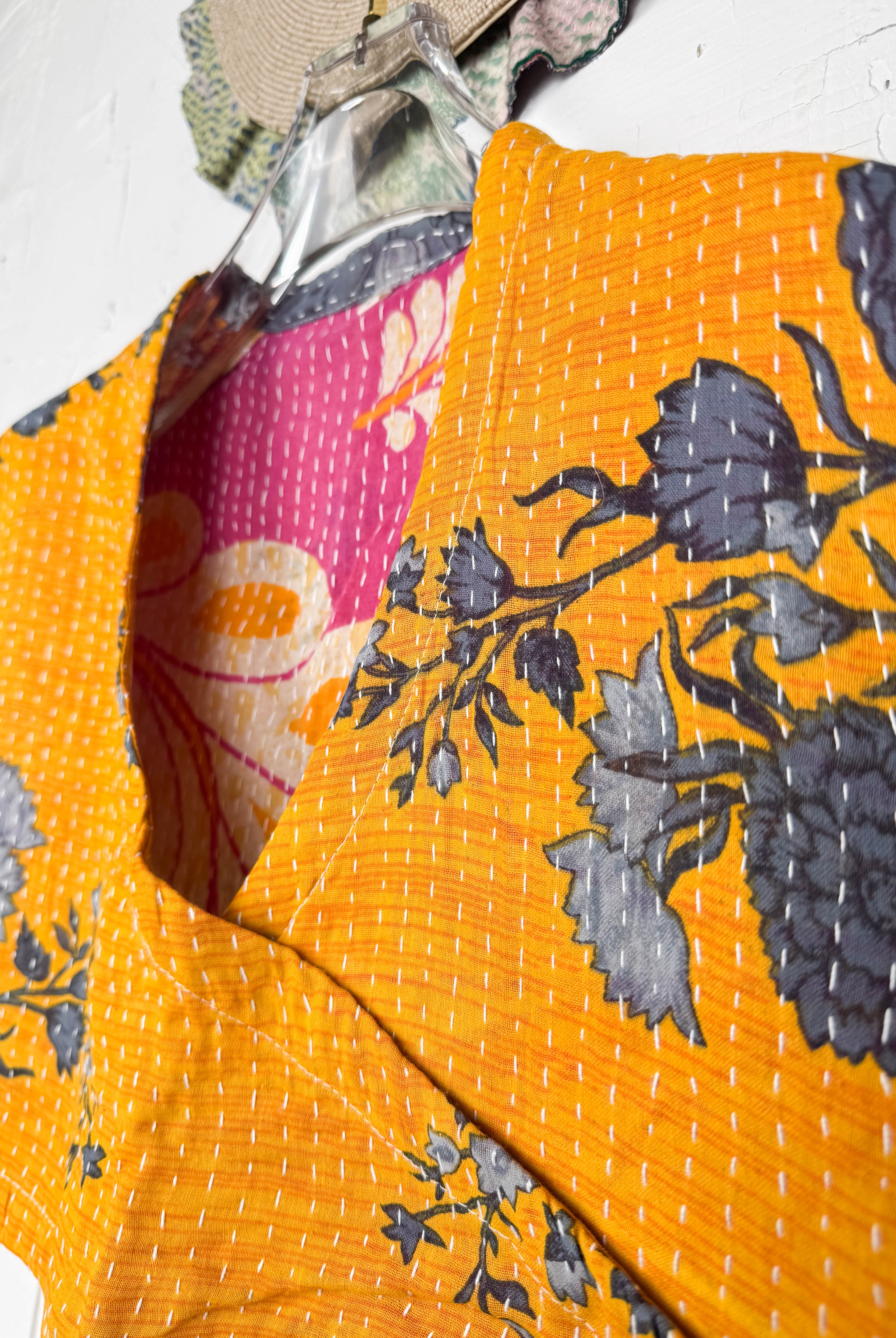 Vintage Kantha top - Love Protect Sustain