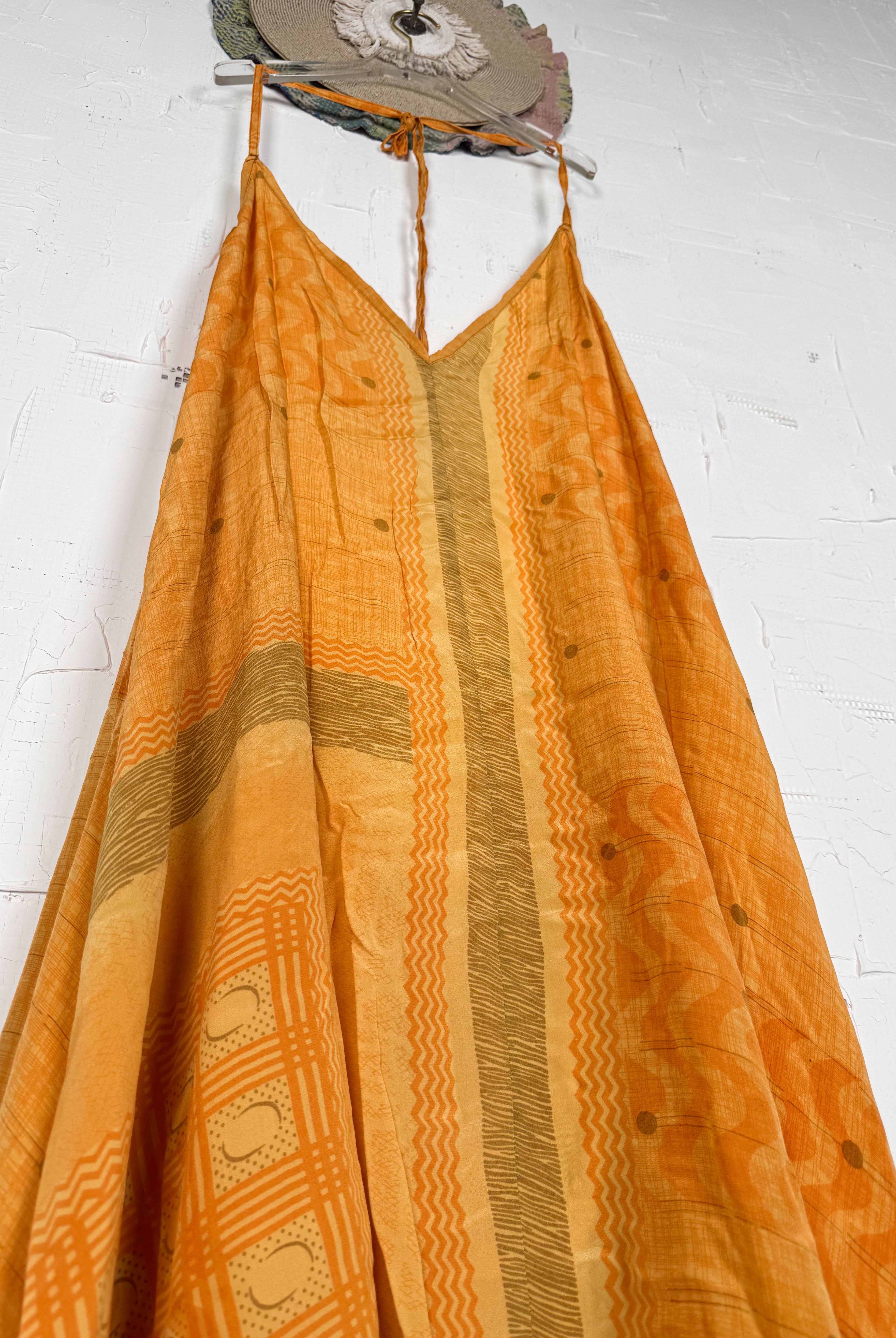 Vintage Silk Dress - Love Protect Sustain