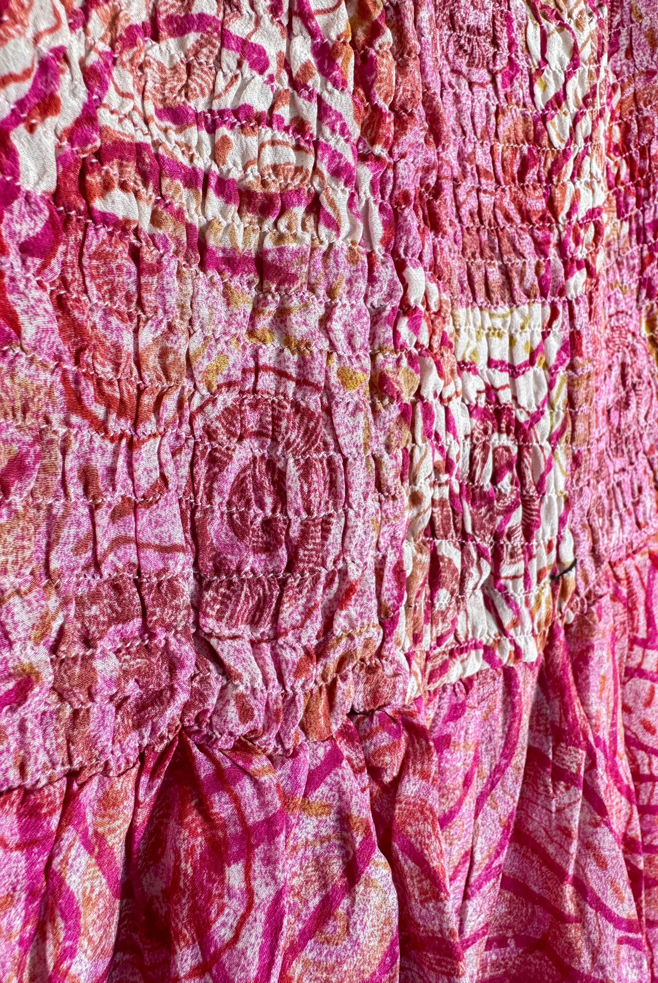 Vintage Silk Dress - Love Protect Sustain