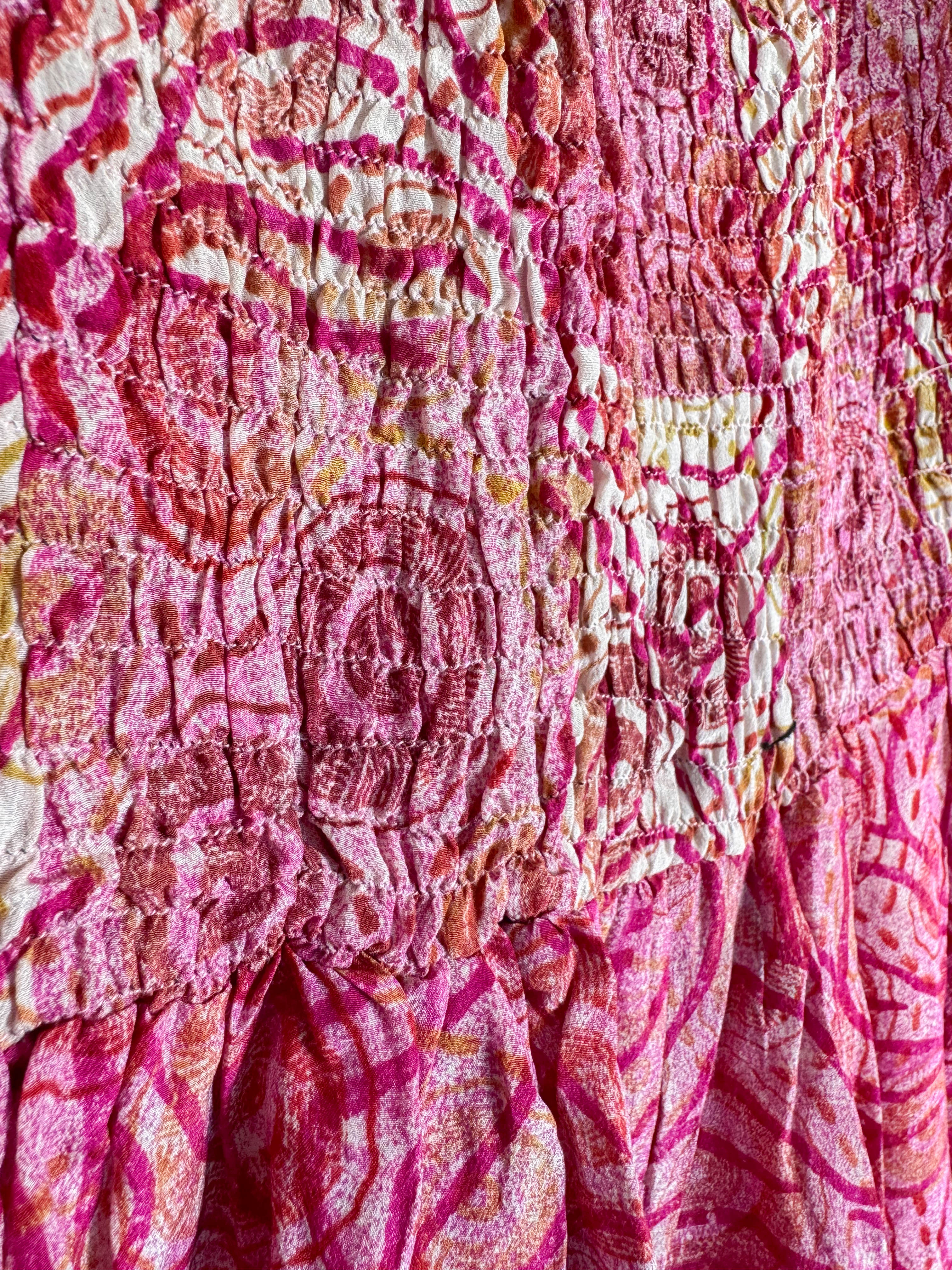 Vintage Silk Dress - Love Protect Sustain