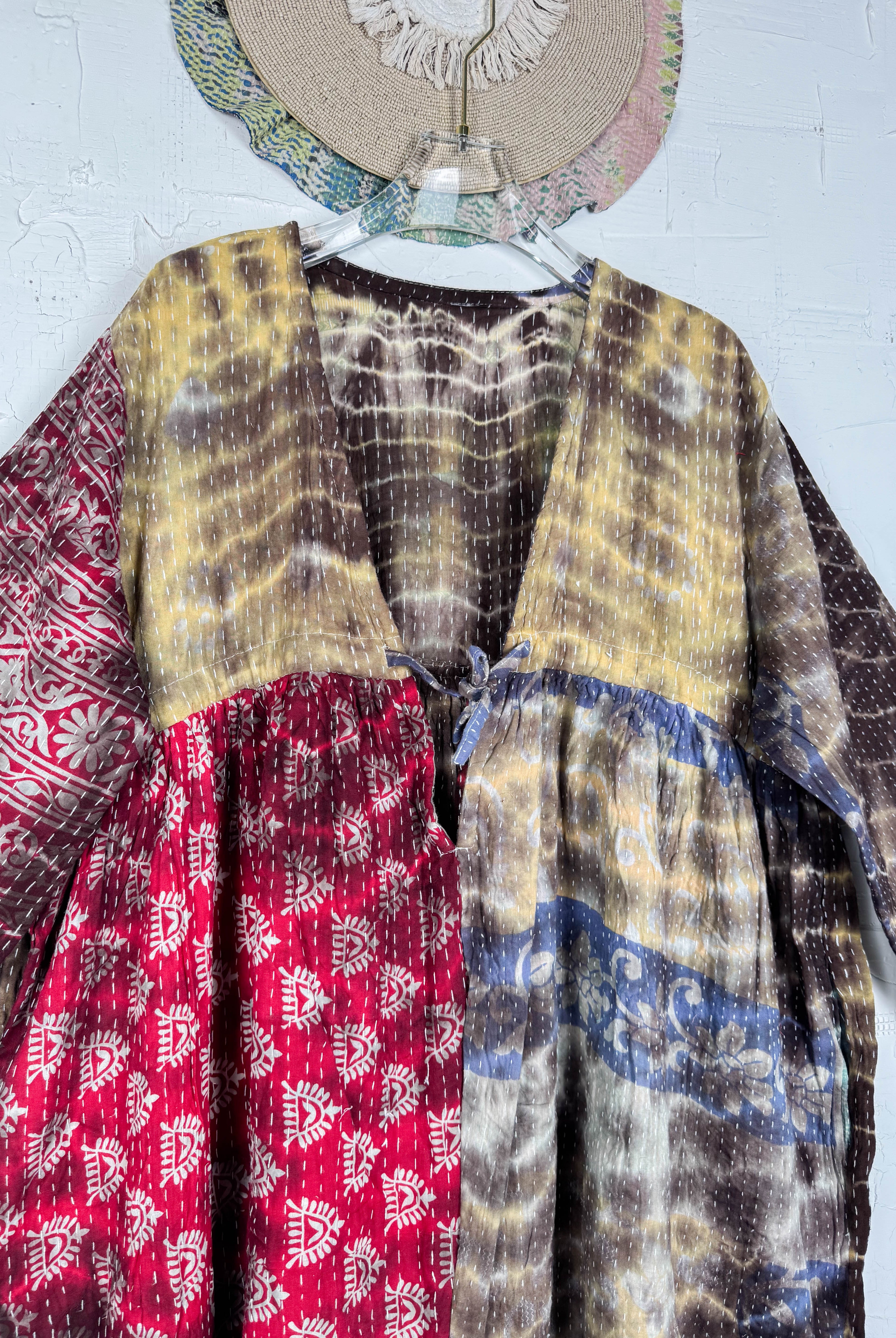 Vintage inspired boho jumpsuit - Love Protect Sustain