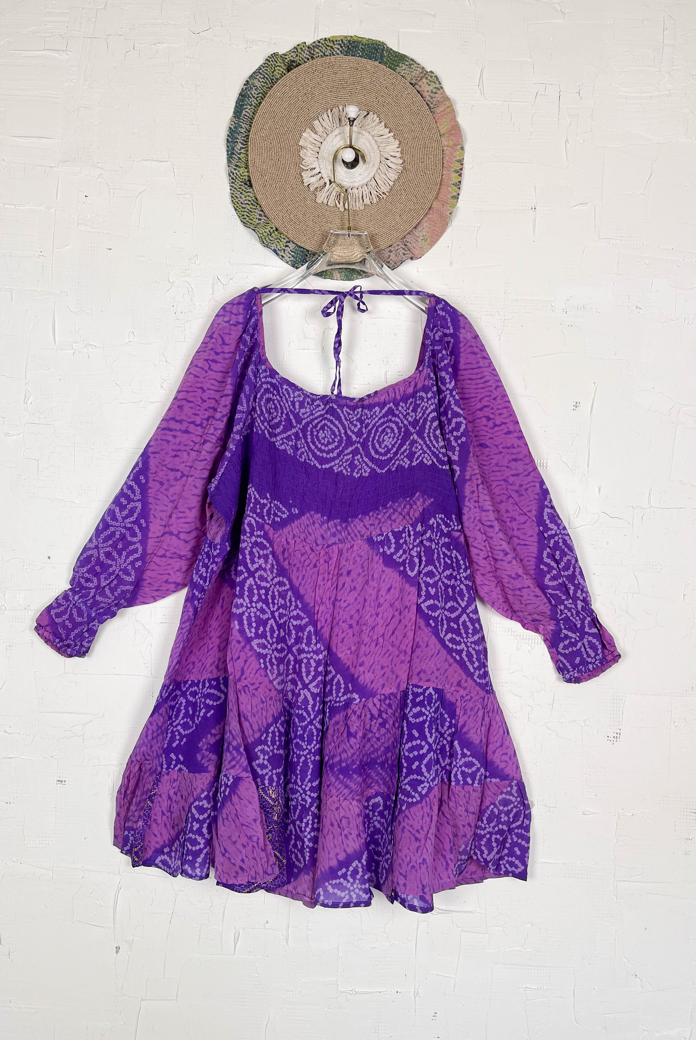 Vintage inspired silk dress - Love Protect Sustain