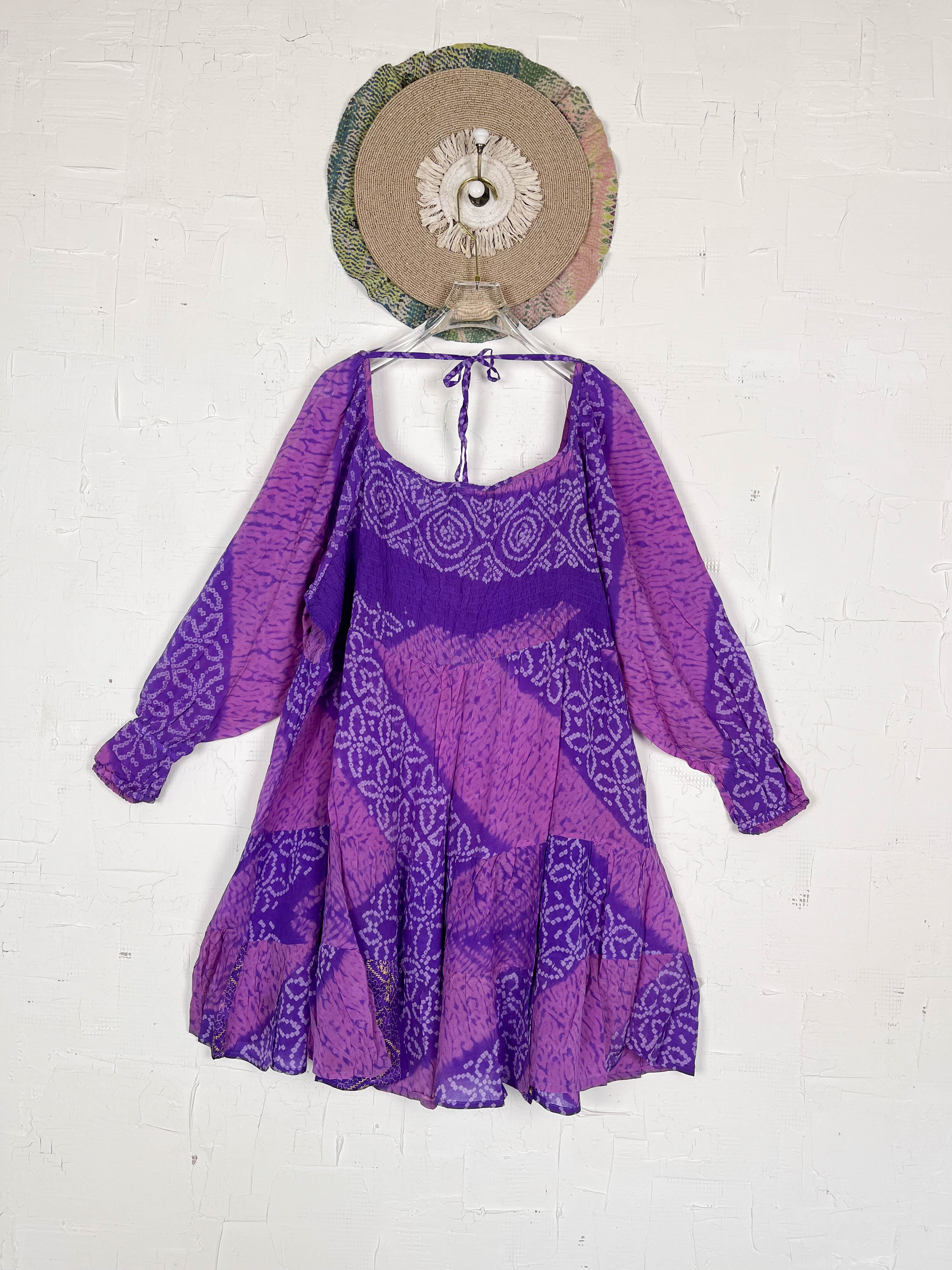 Vintage inspired silk dress - Love Protect Sustain