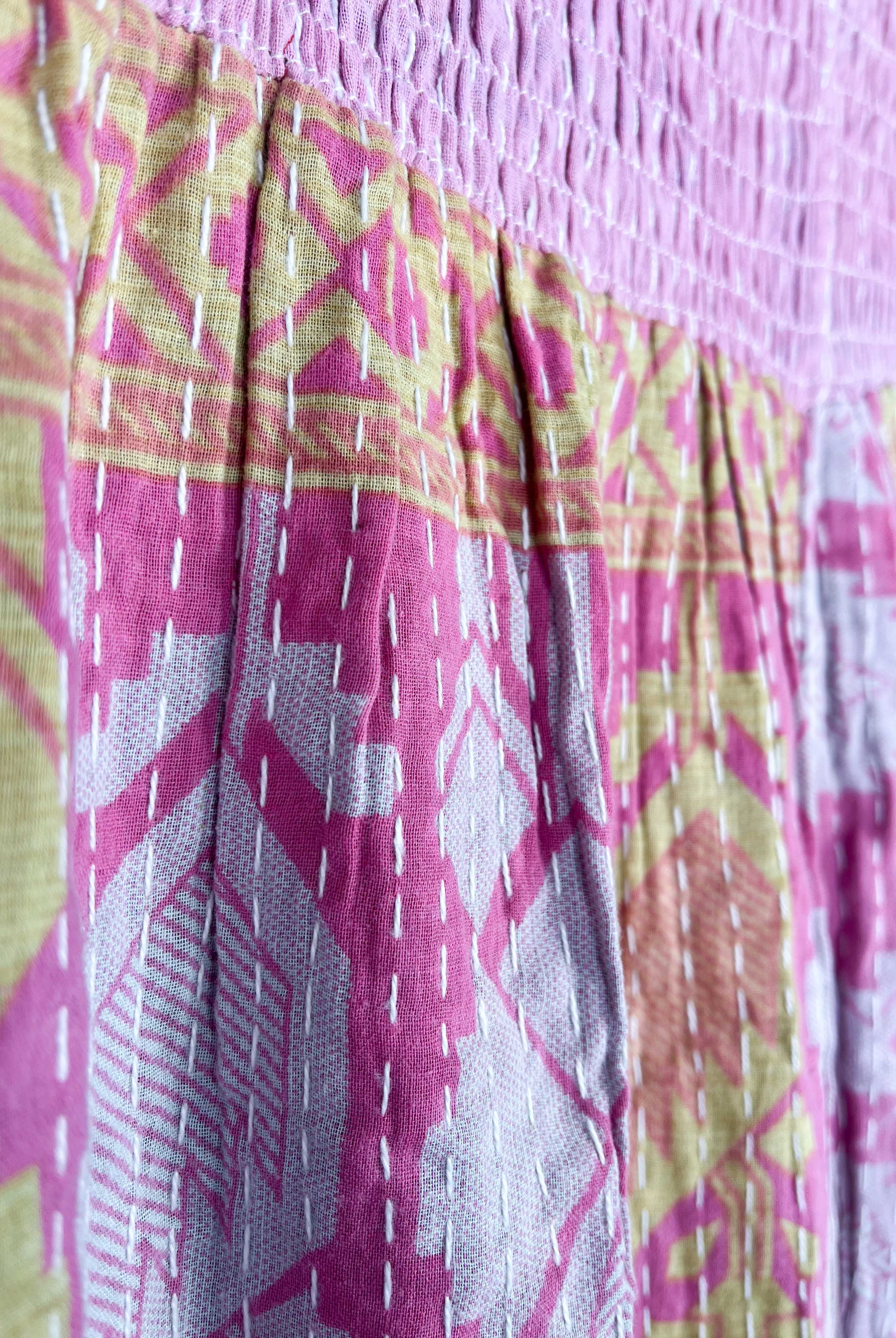 Vintage kantha skirt - Love Protect Sustain