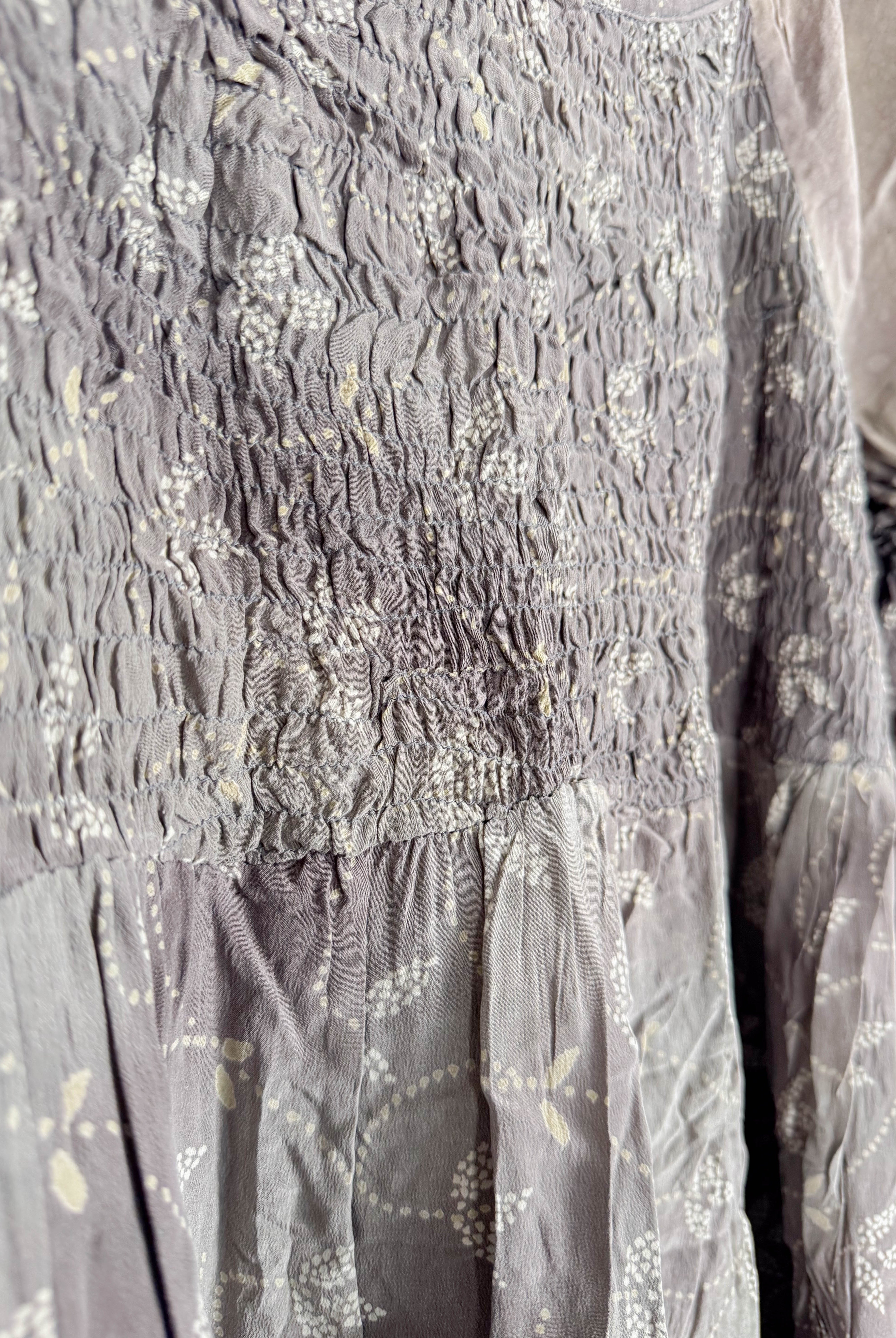 Vintage patchwork dress - Love Protect Sustain