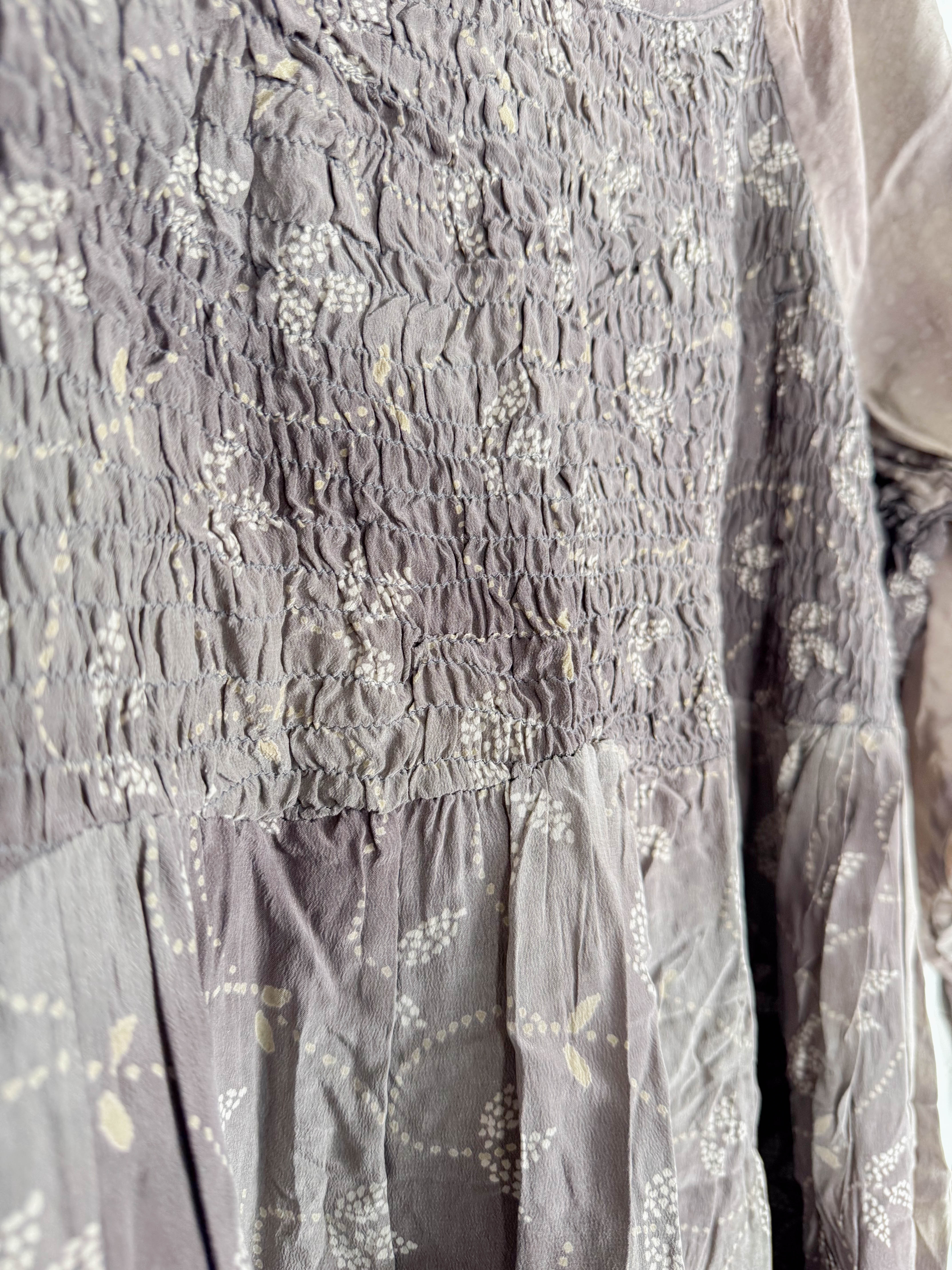 Vintage patchwork dress - Love Protect Sustain