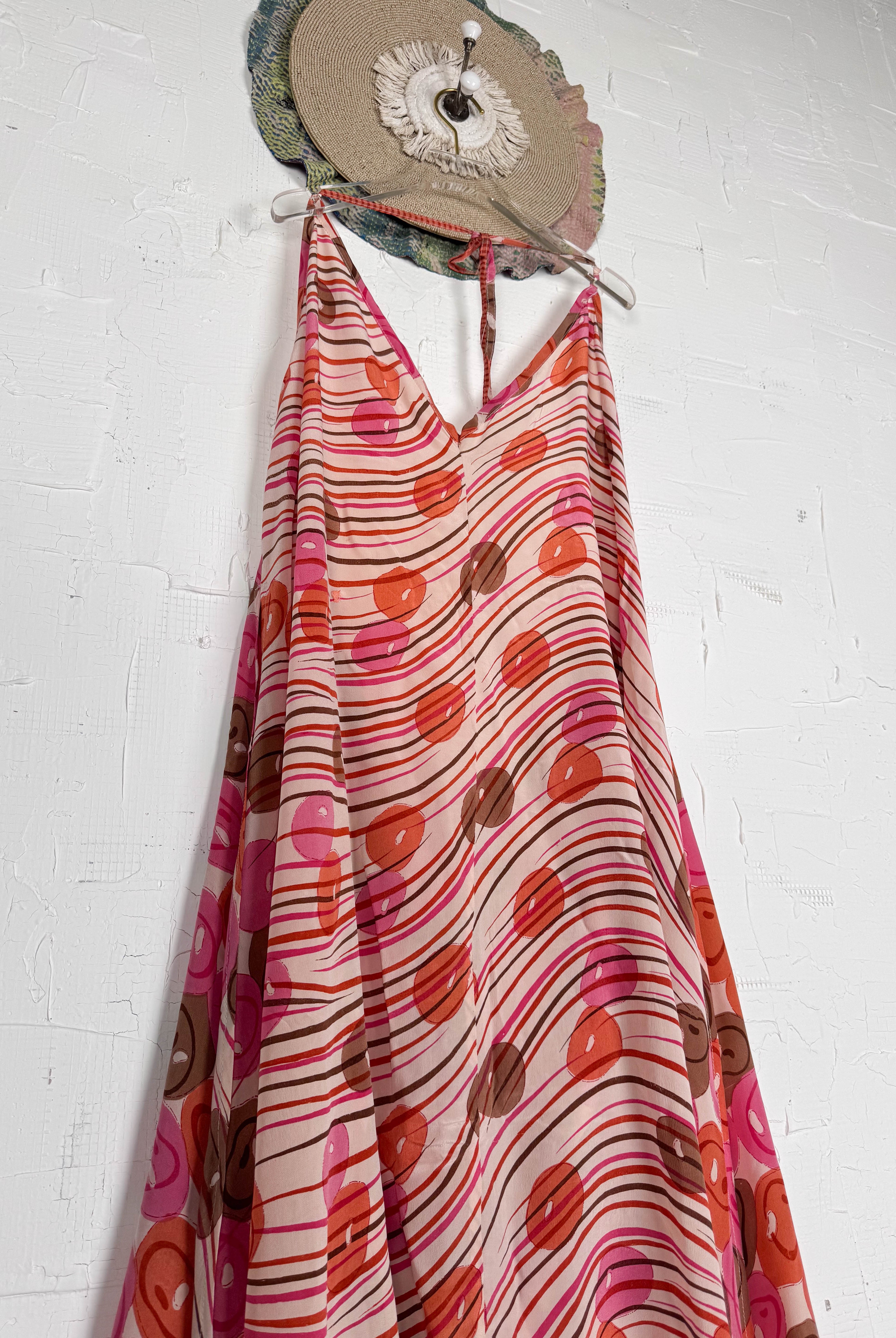 Vintage silk dress - Love Protect Sustain