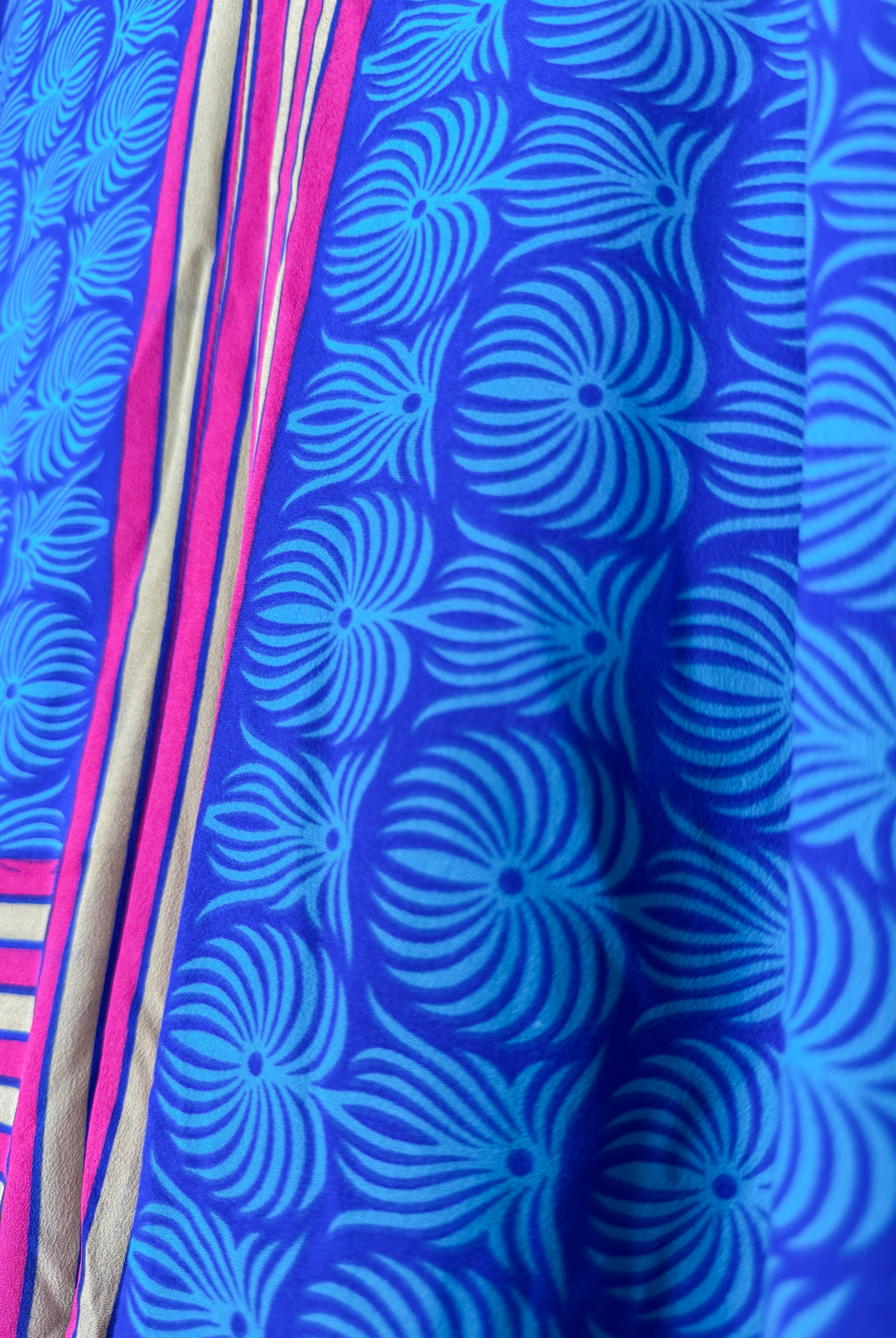 Vintage silk dress - Love Protect Sustain