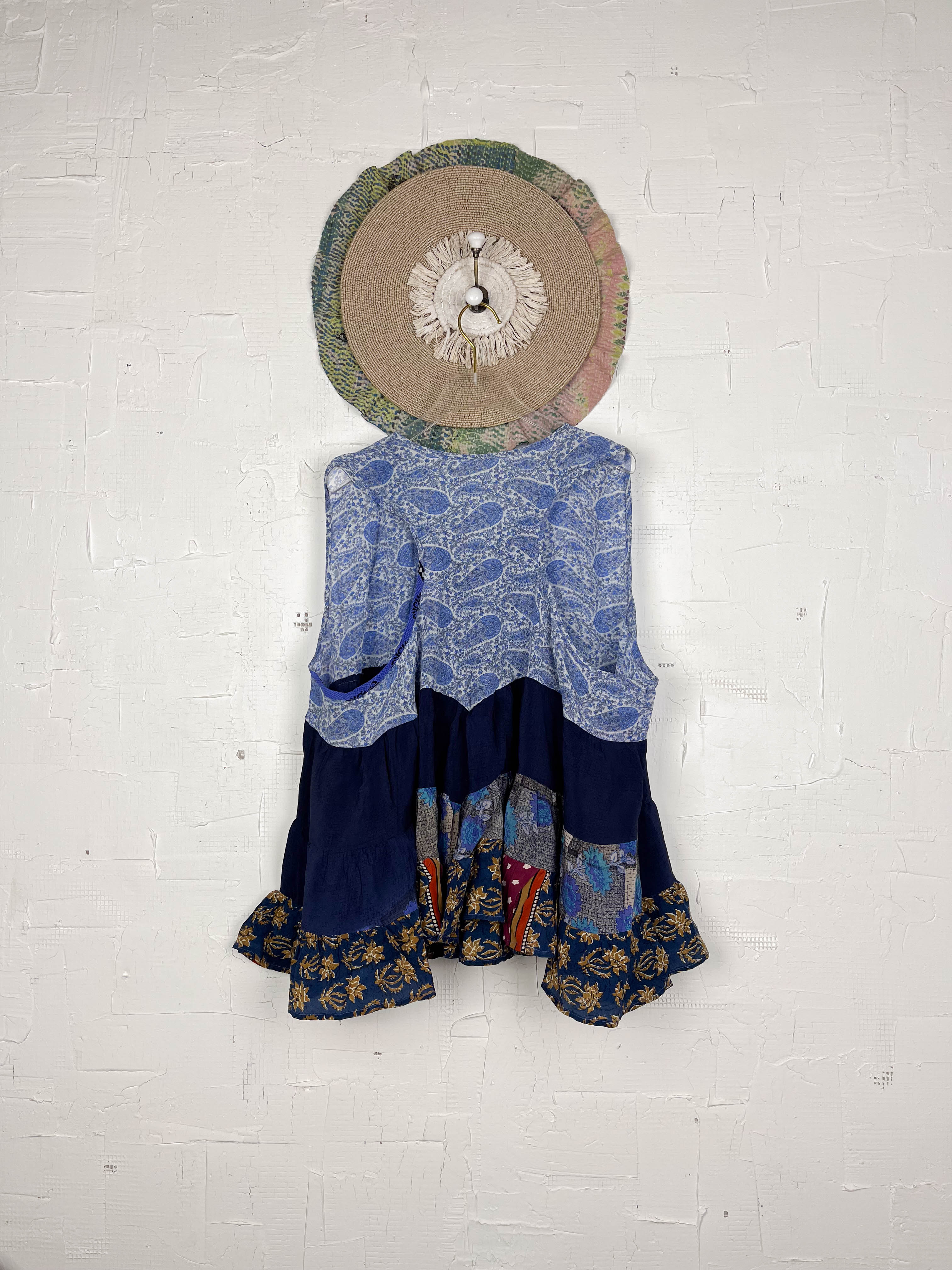 Vintage silk vest top - Love Protect Sustain