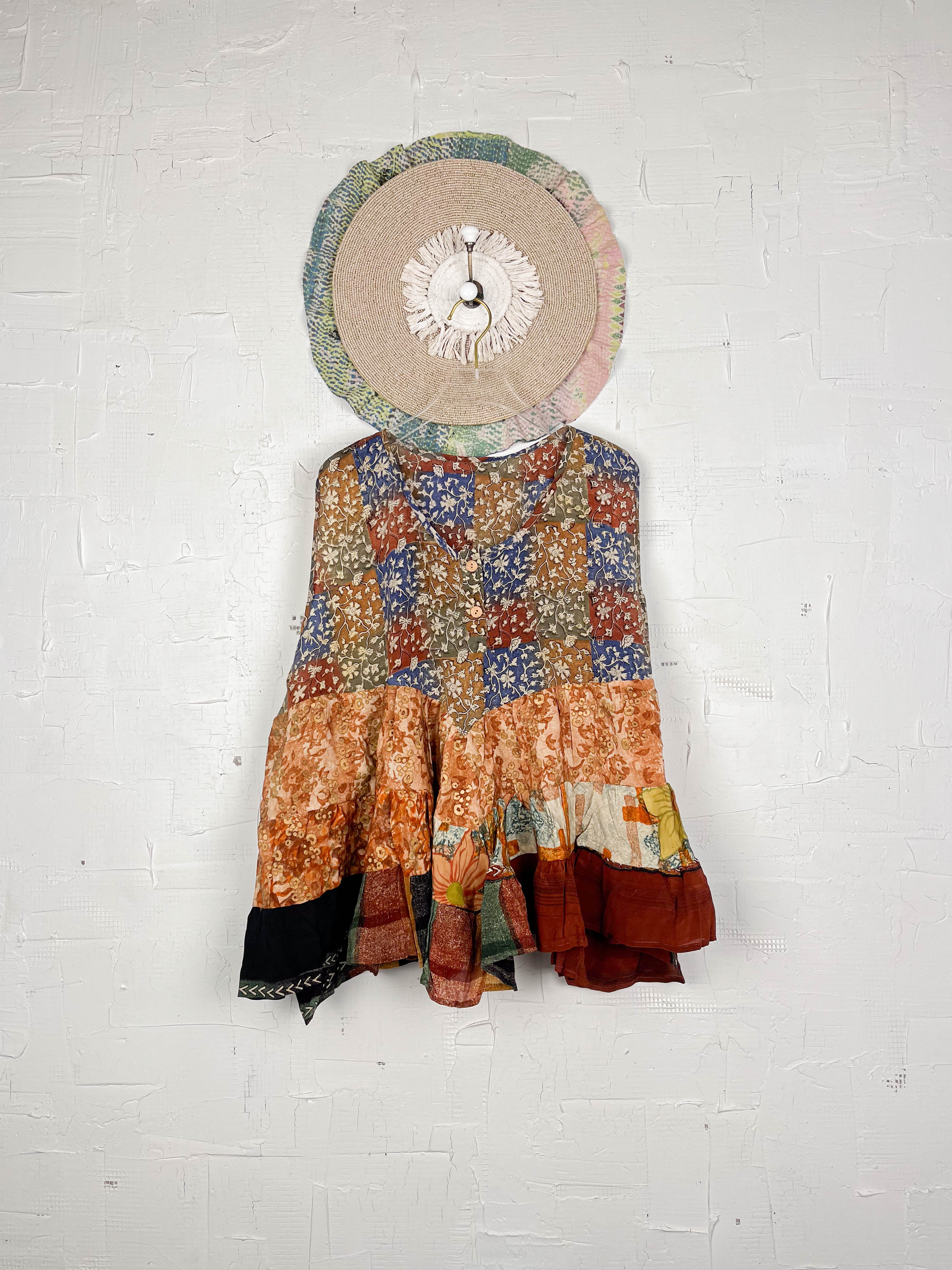 Vintage silk vest top - Love Protect Sustain