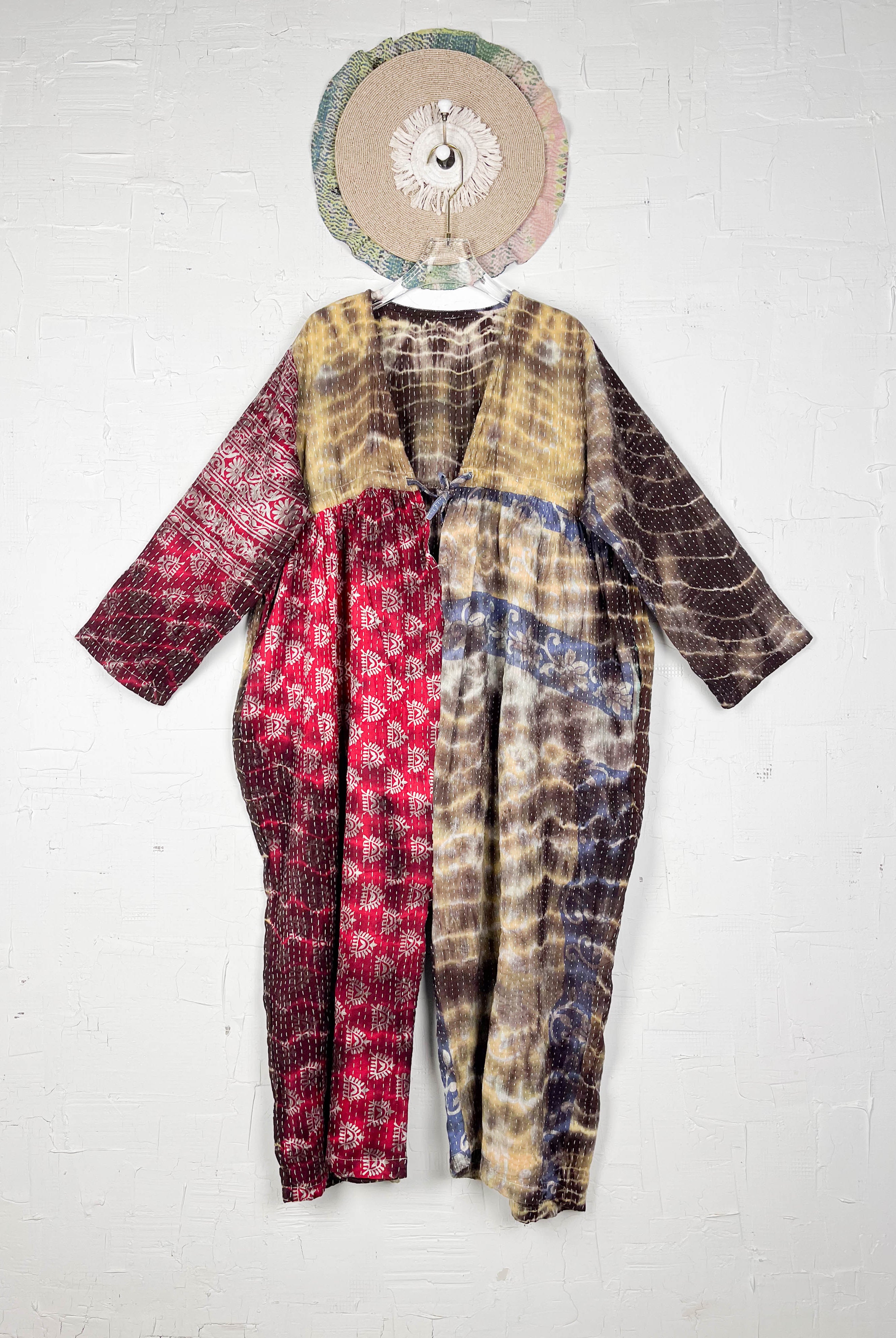 Wide leg jumpsuit boho - Love Protect Sustain