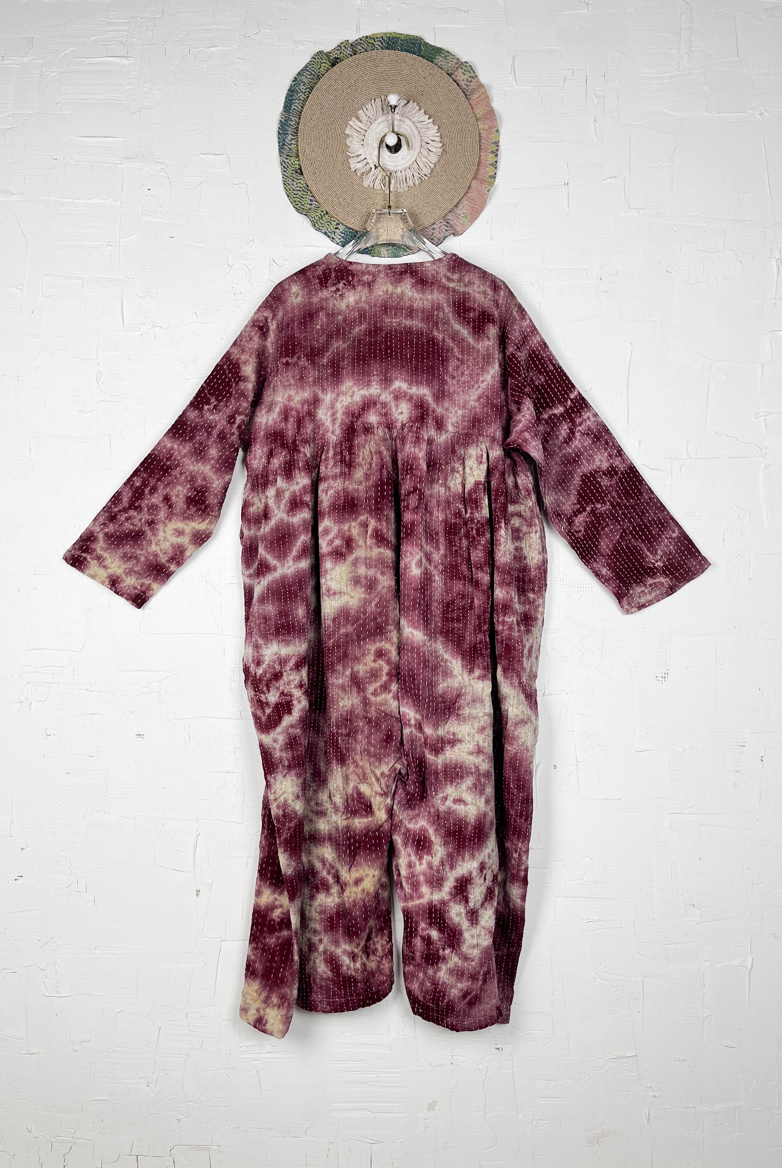 Wide leg jumpsuit boho - Love Protect Sustain