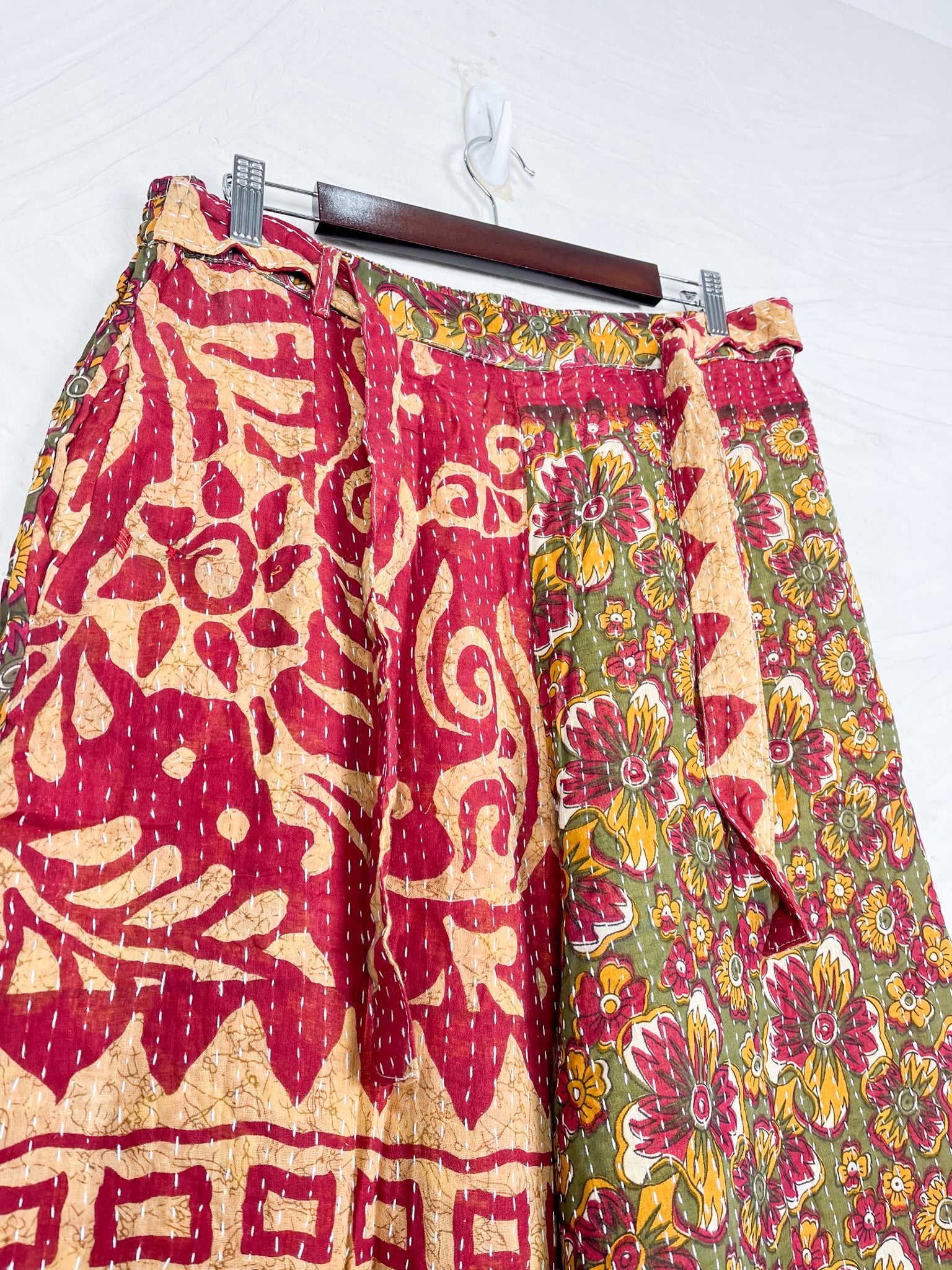 Women Kantha Pants - Love Protect Sustain