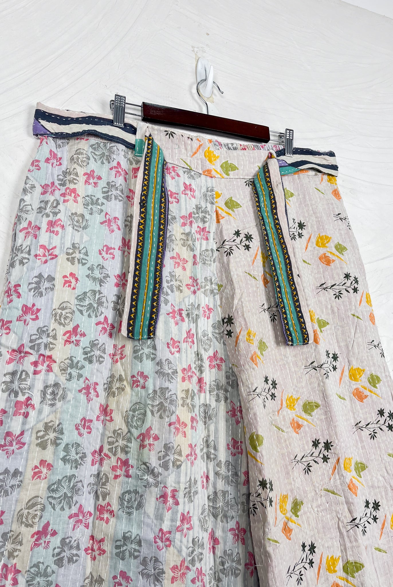 Women Kantha Pants - Love Protect Sustain