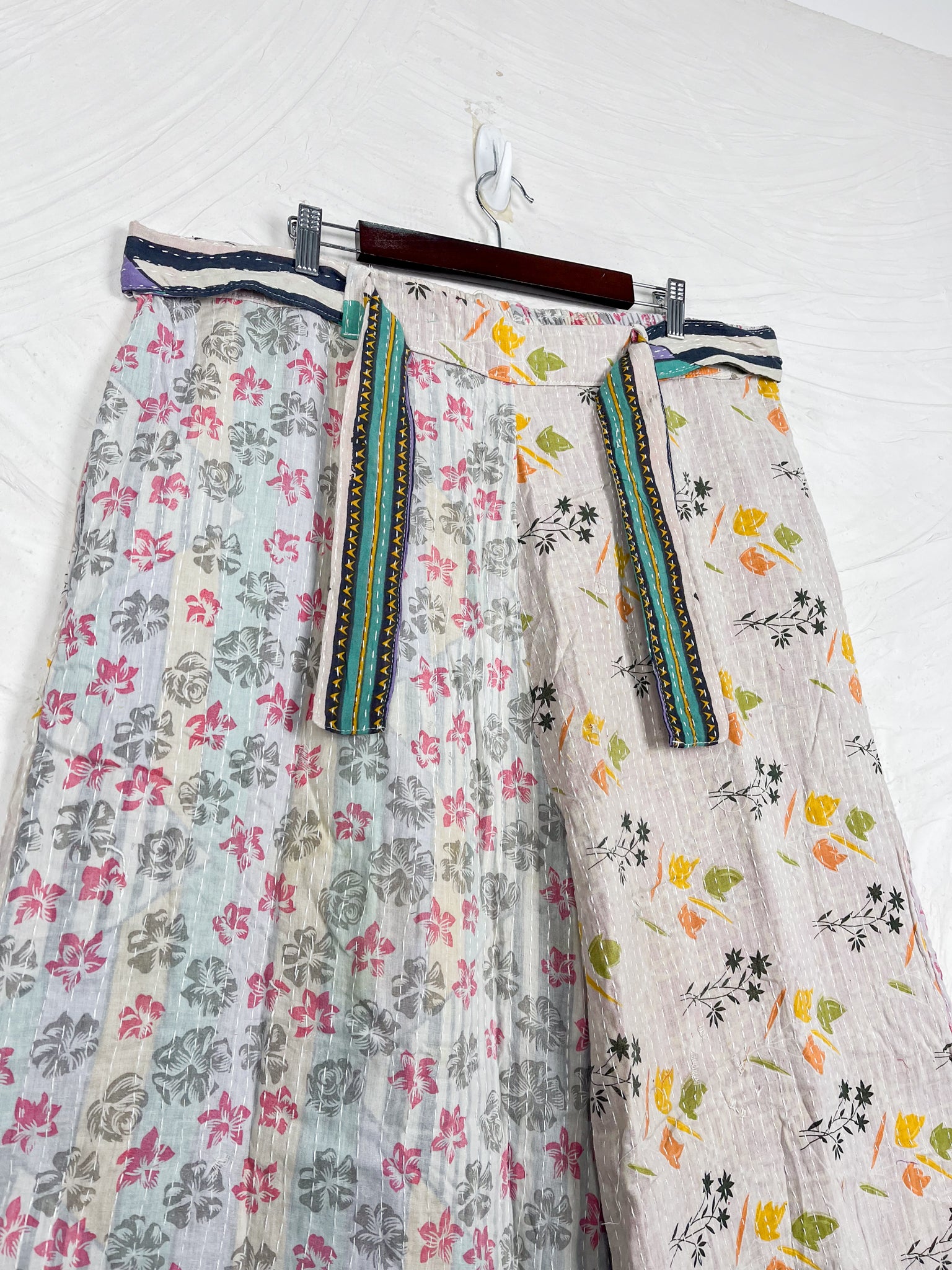 Women Kantha Pants - Love Protect Sustain
