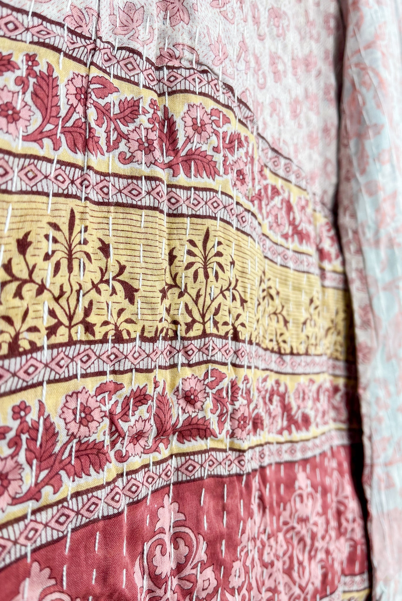 Women Kantha Pants - Love Protect Sustain