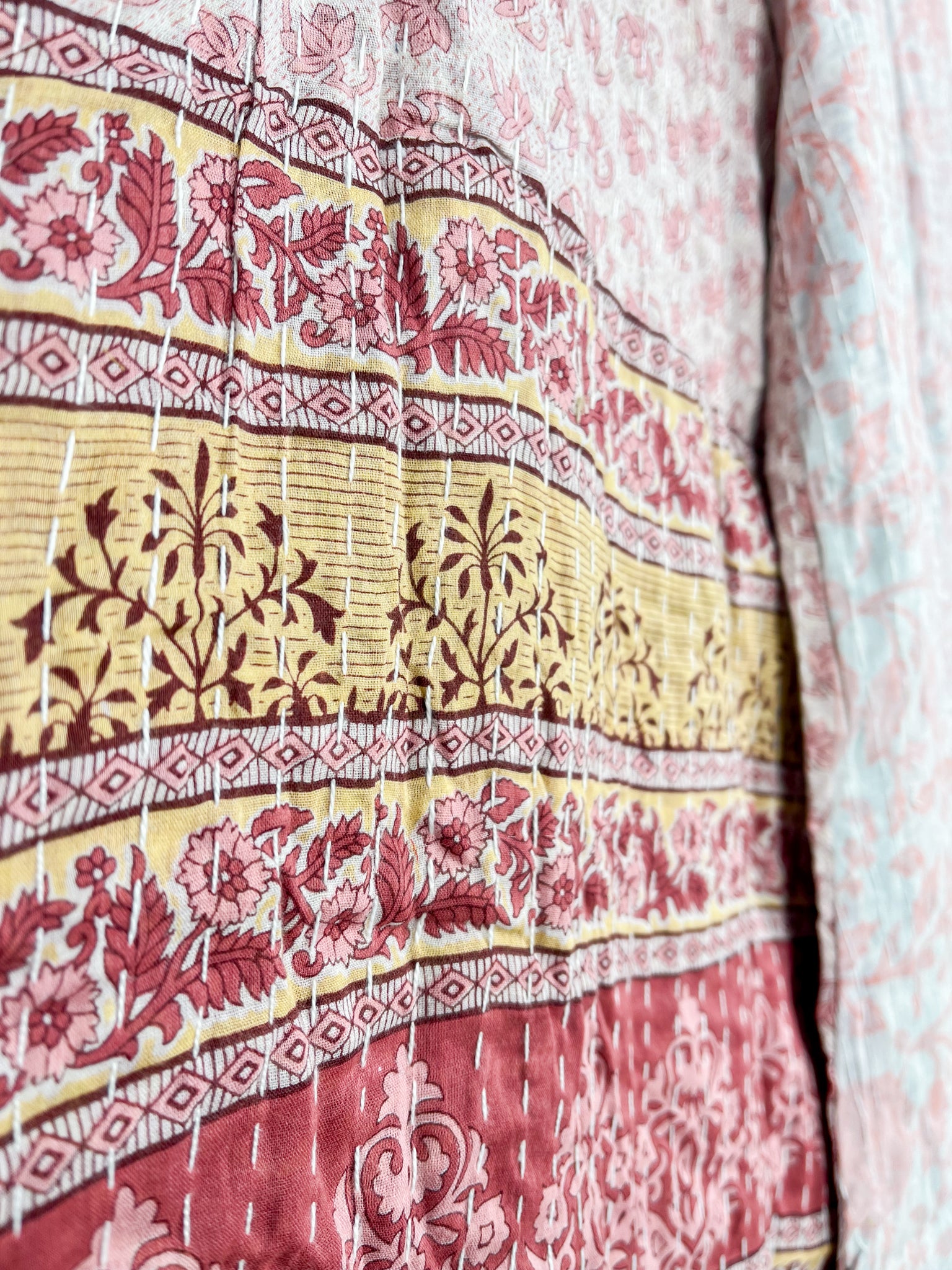 Women Kantha Pants - Love Protect Sustain