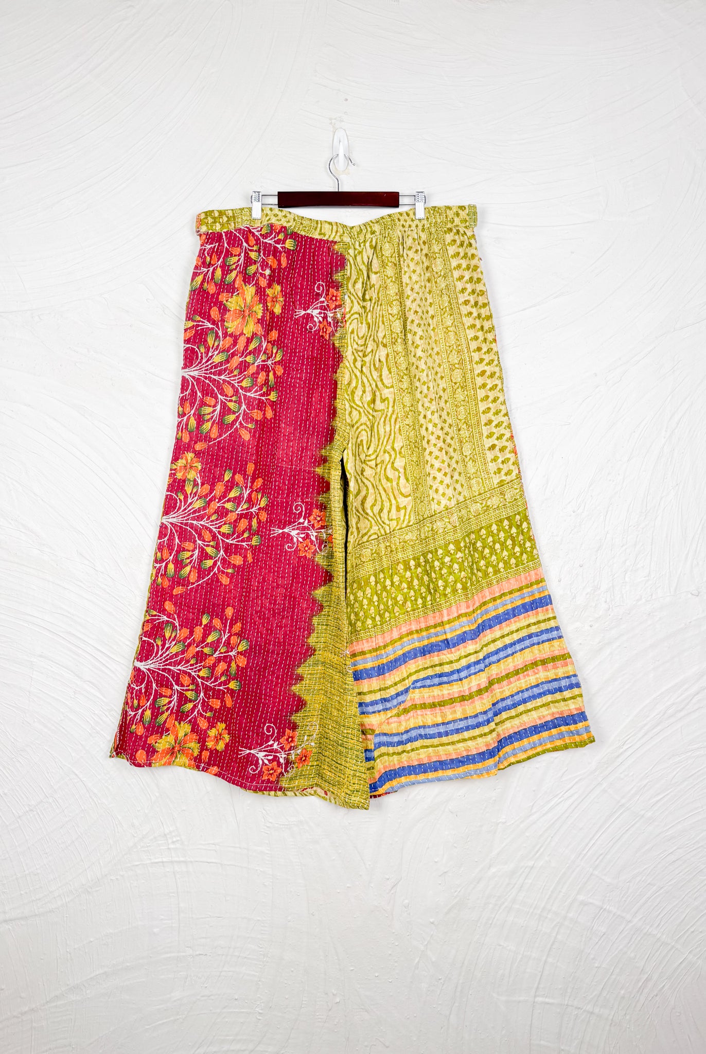 Women Kantha Pants - Love Protect Sustain
