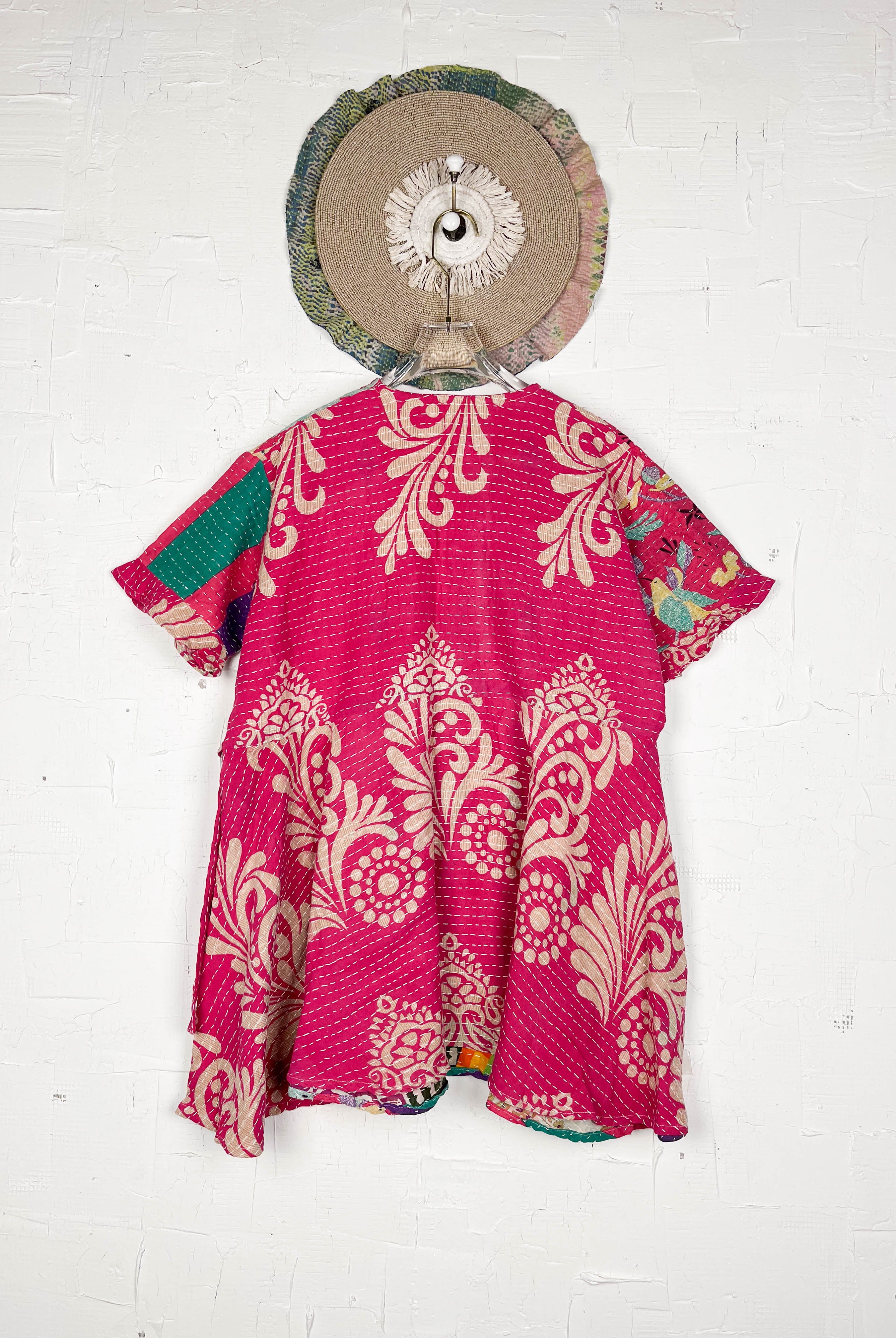 Wrap Kantha dress- Love Protect Sustain