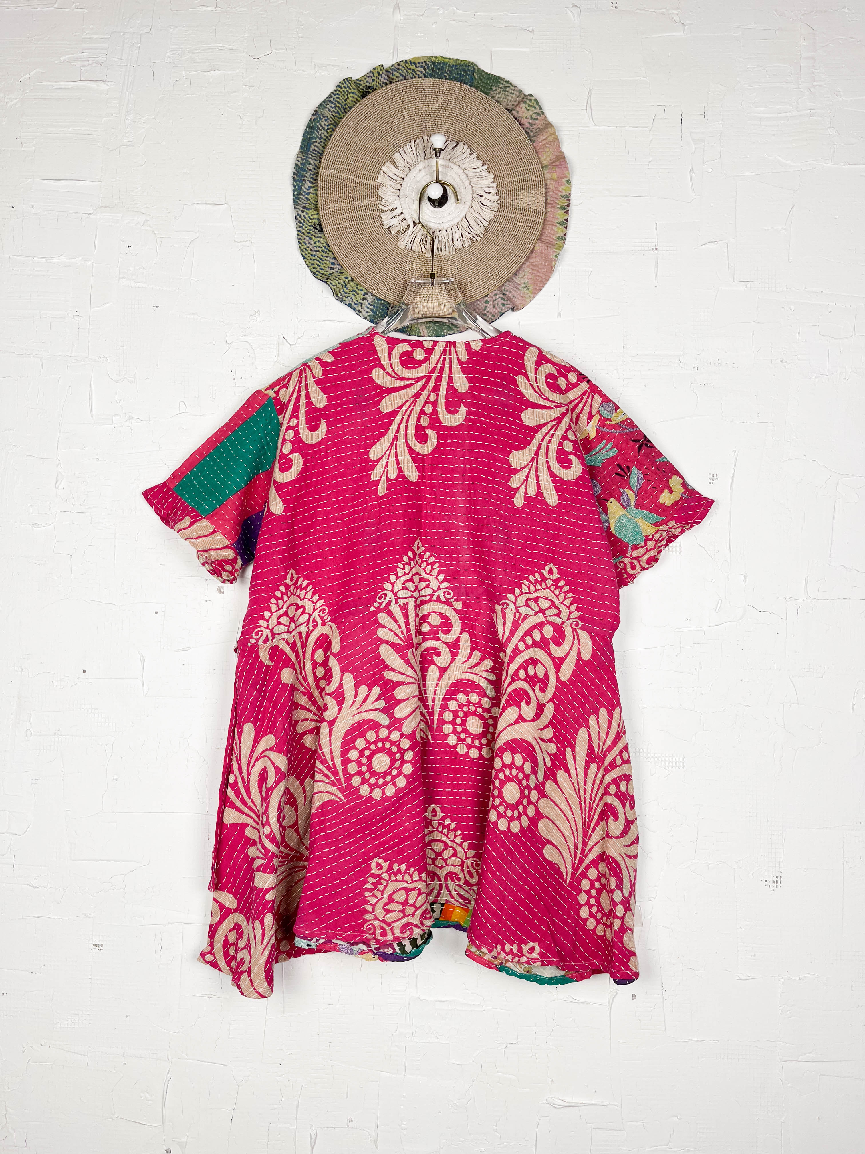 Wrap Kantha dress- Love Protect Sustain