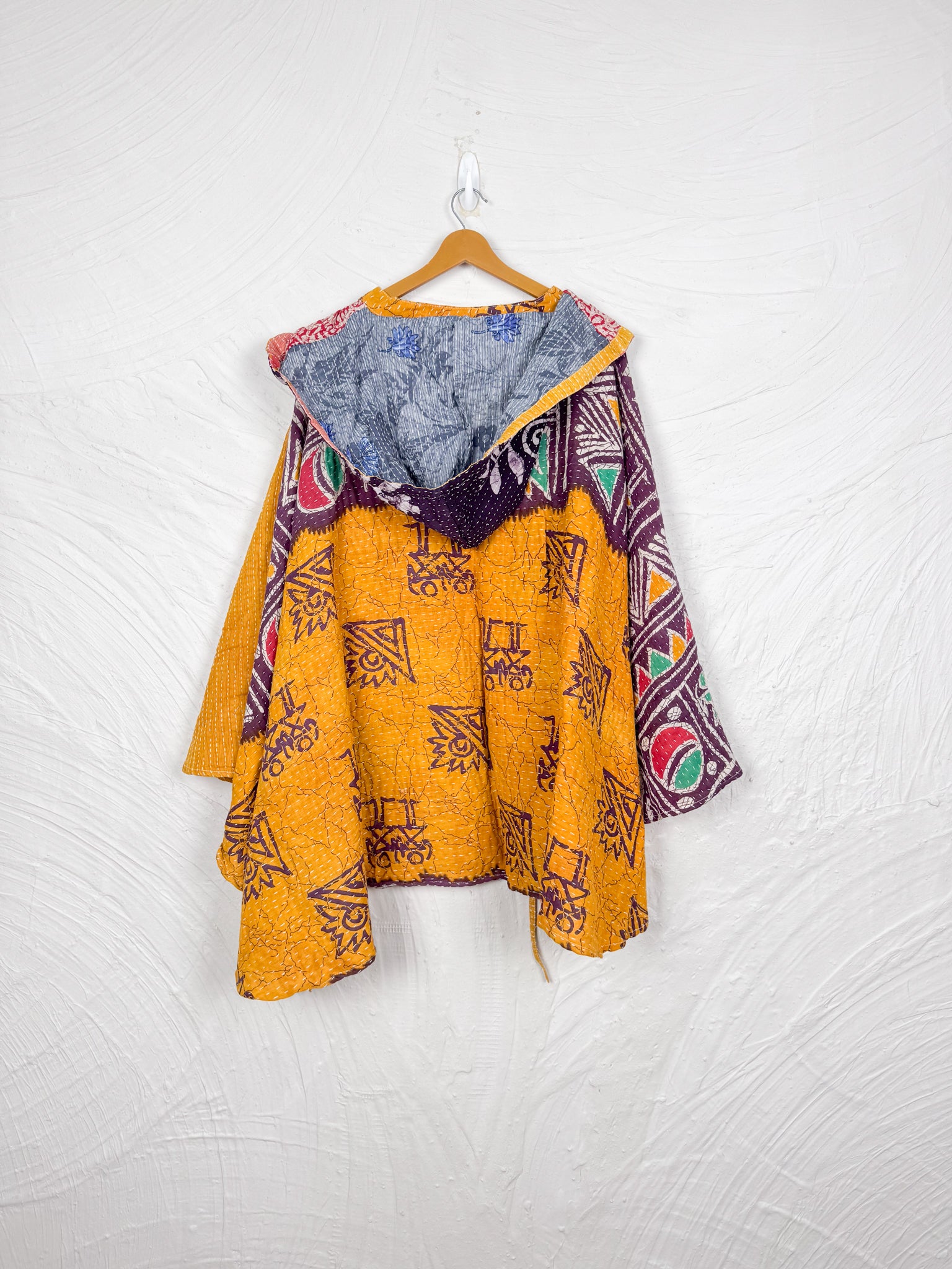 Yellow Cover Jacket - Love Protect Sustain