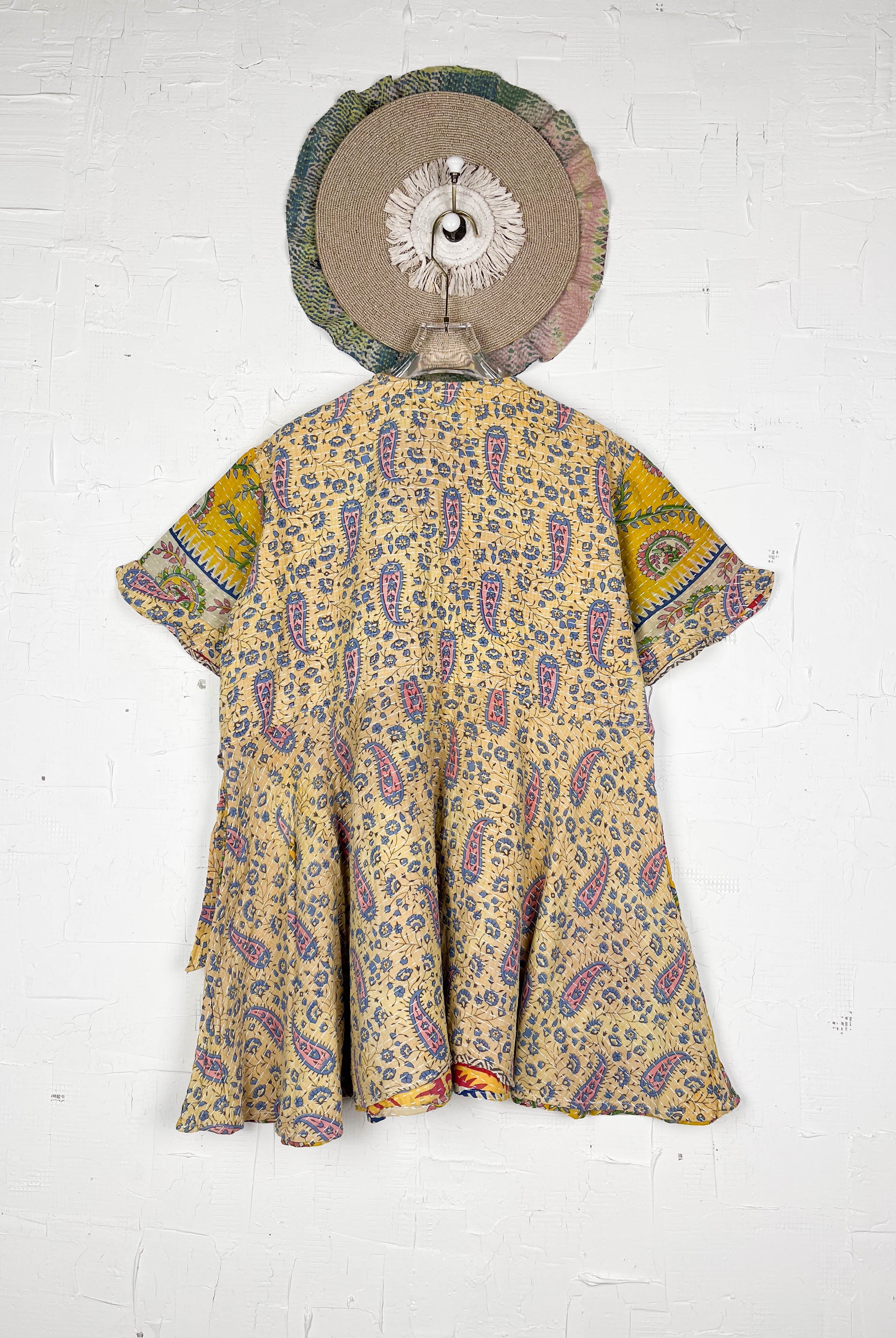 Yellow Floral Dress - Love Protect Sustain