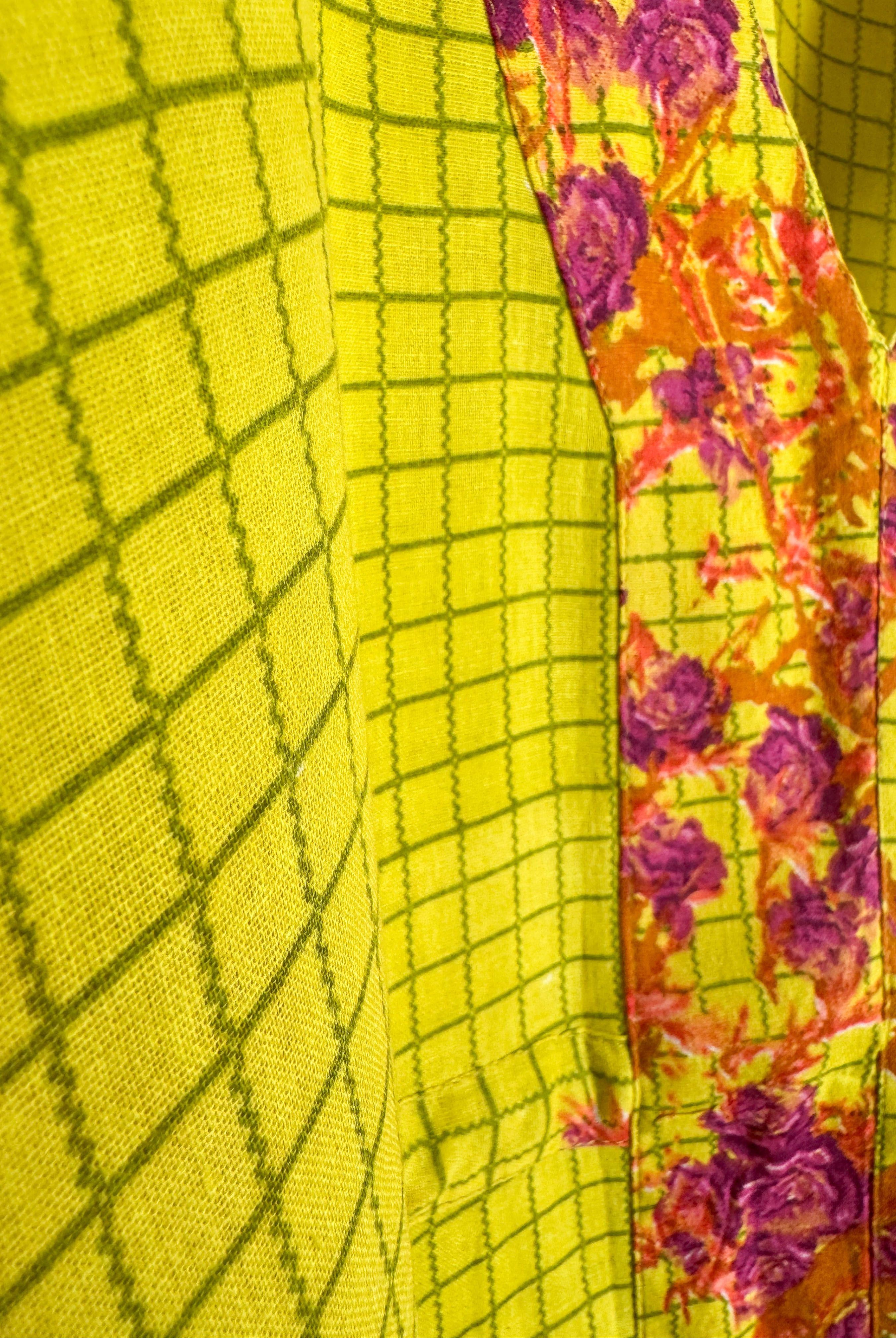 Yellow Kaftan Dress - Love Protect Sustain