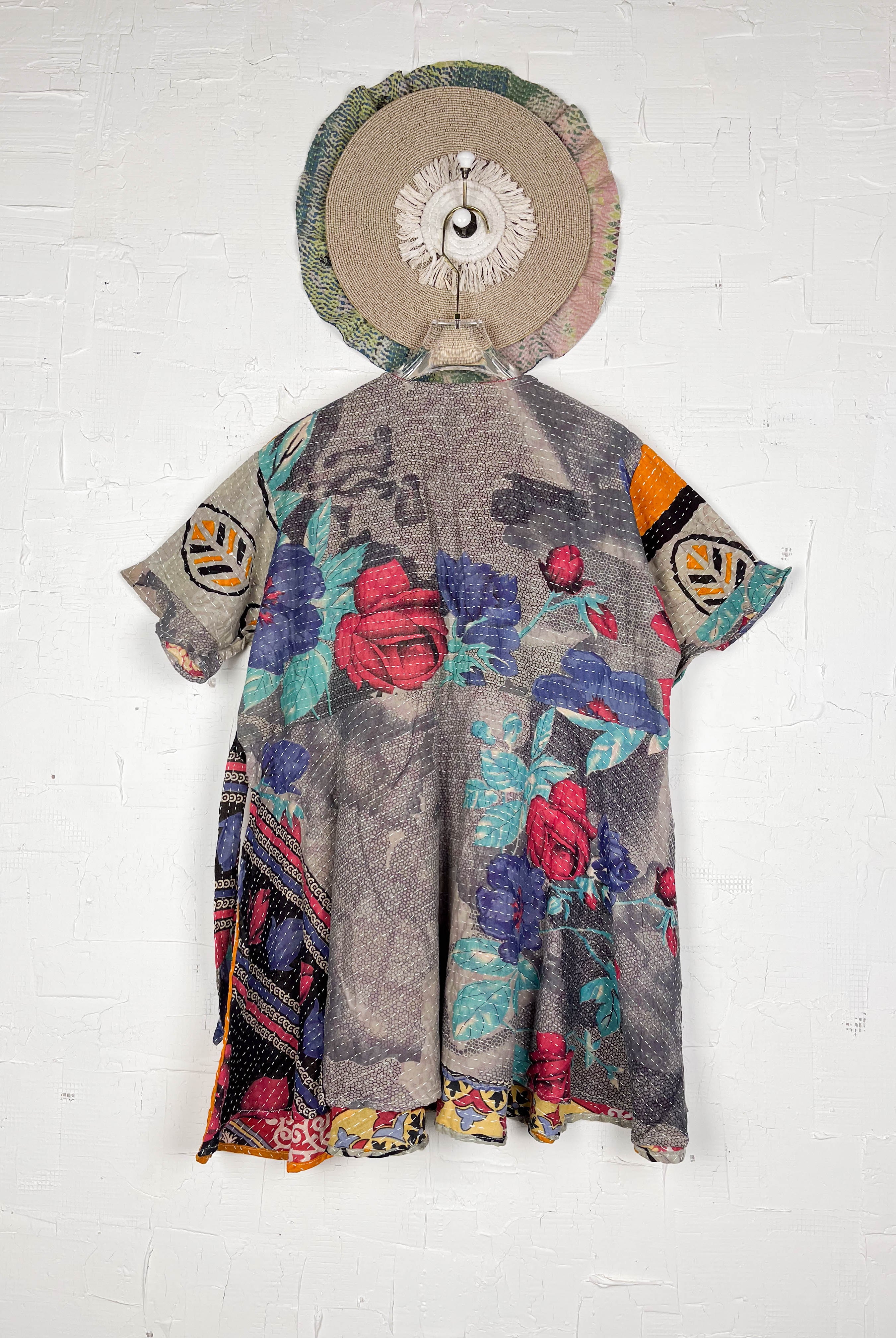 Yellow Kantha Dress- Love Protect Sustain