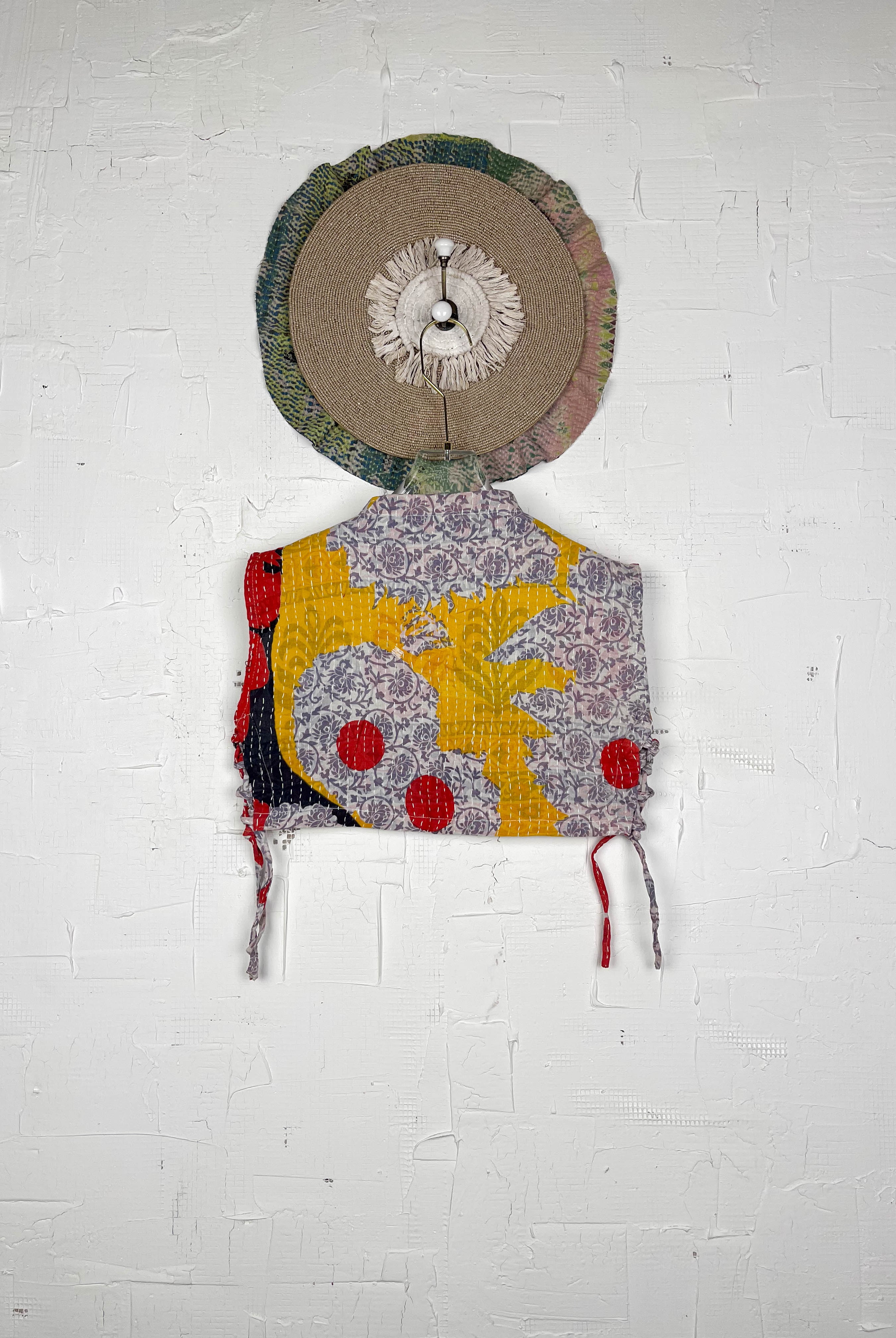 Yellow Kantha Top - Love Protect Sustain