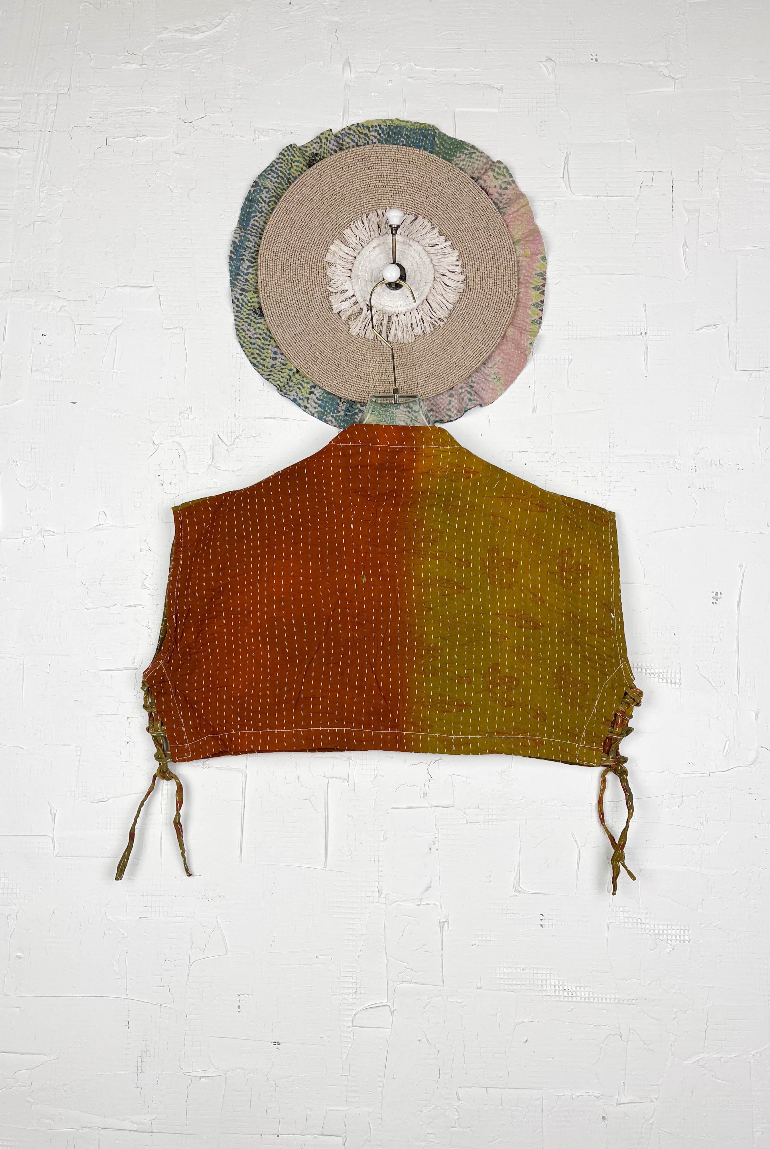 Yellow Kantha Top - Love Protect Sustain