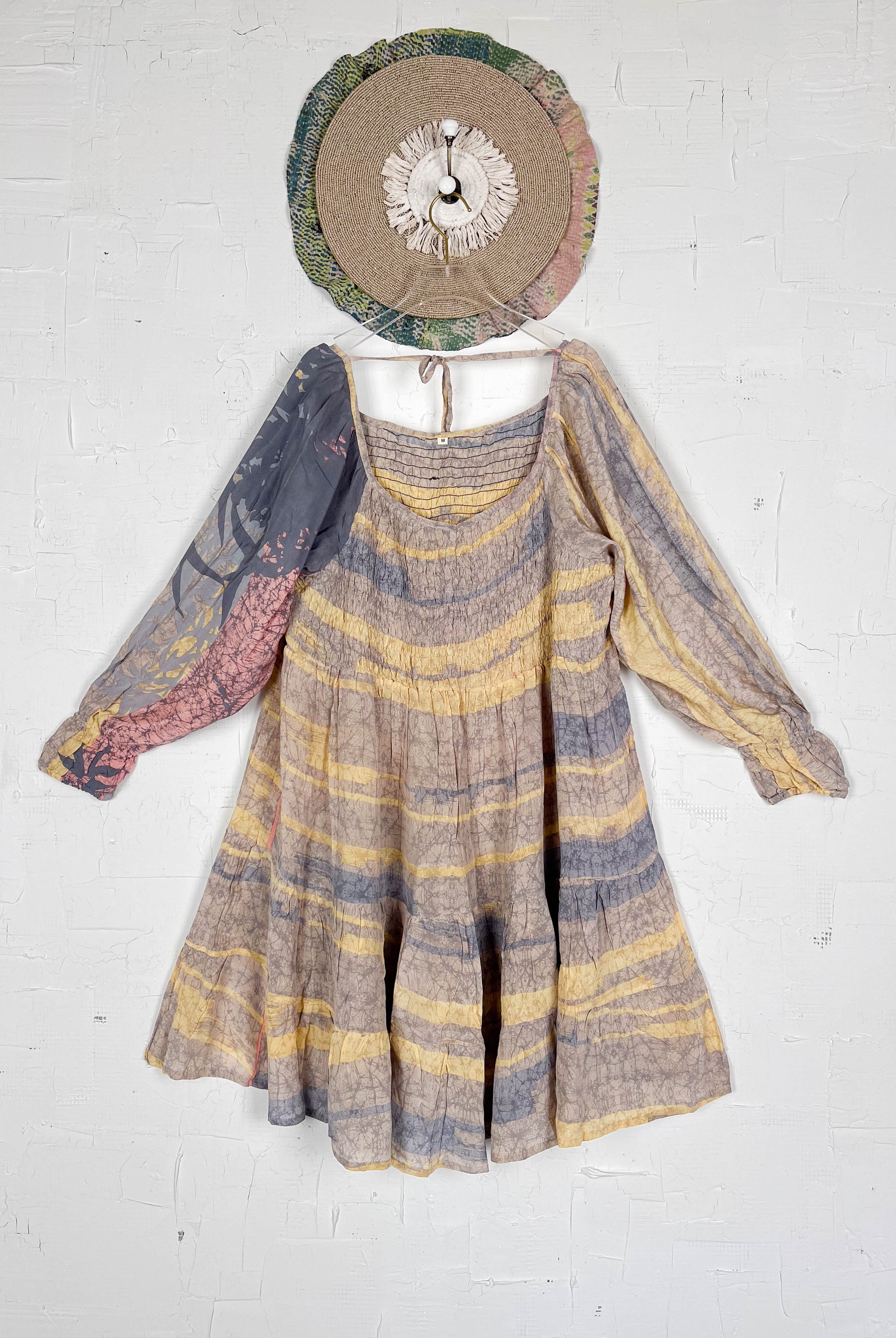 Yellow Mid Length Dress - Love Protect Sustain