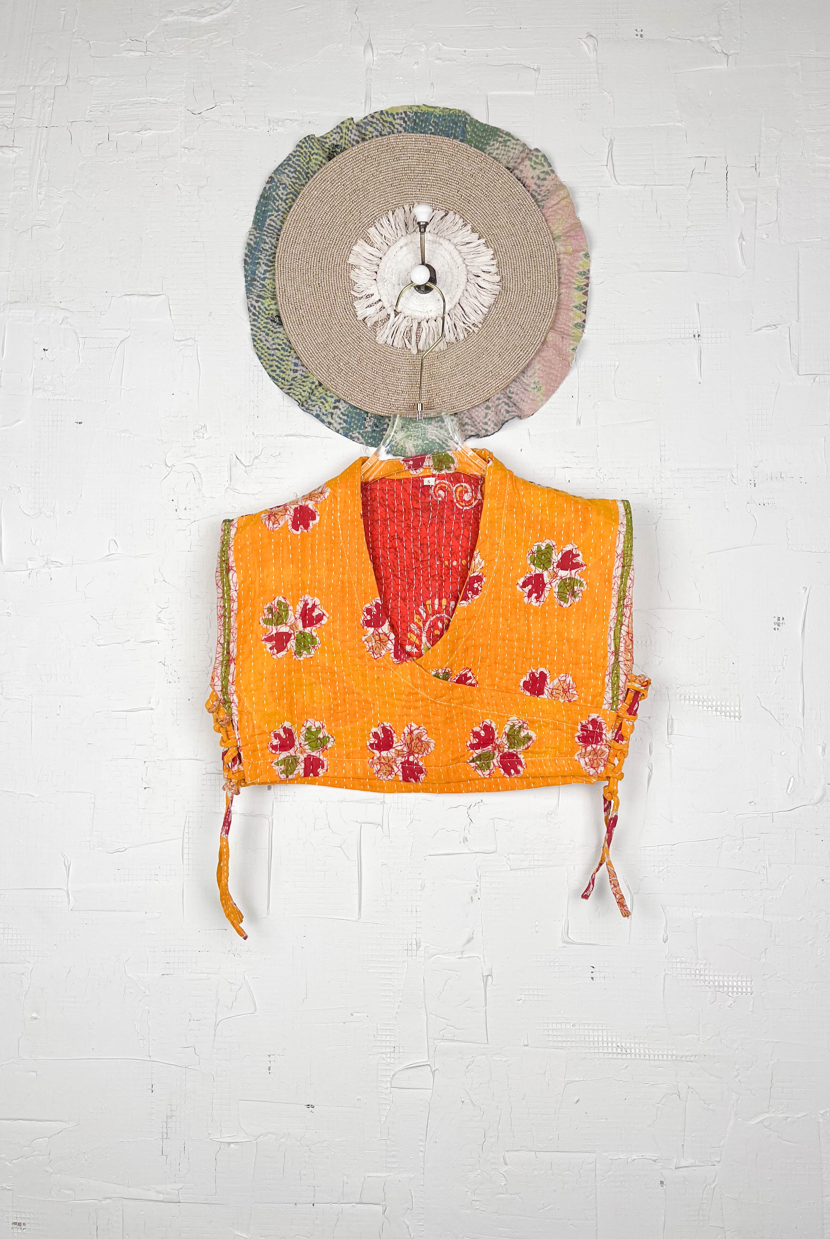 Yellow Mini Top - Love Protect Sustain