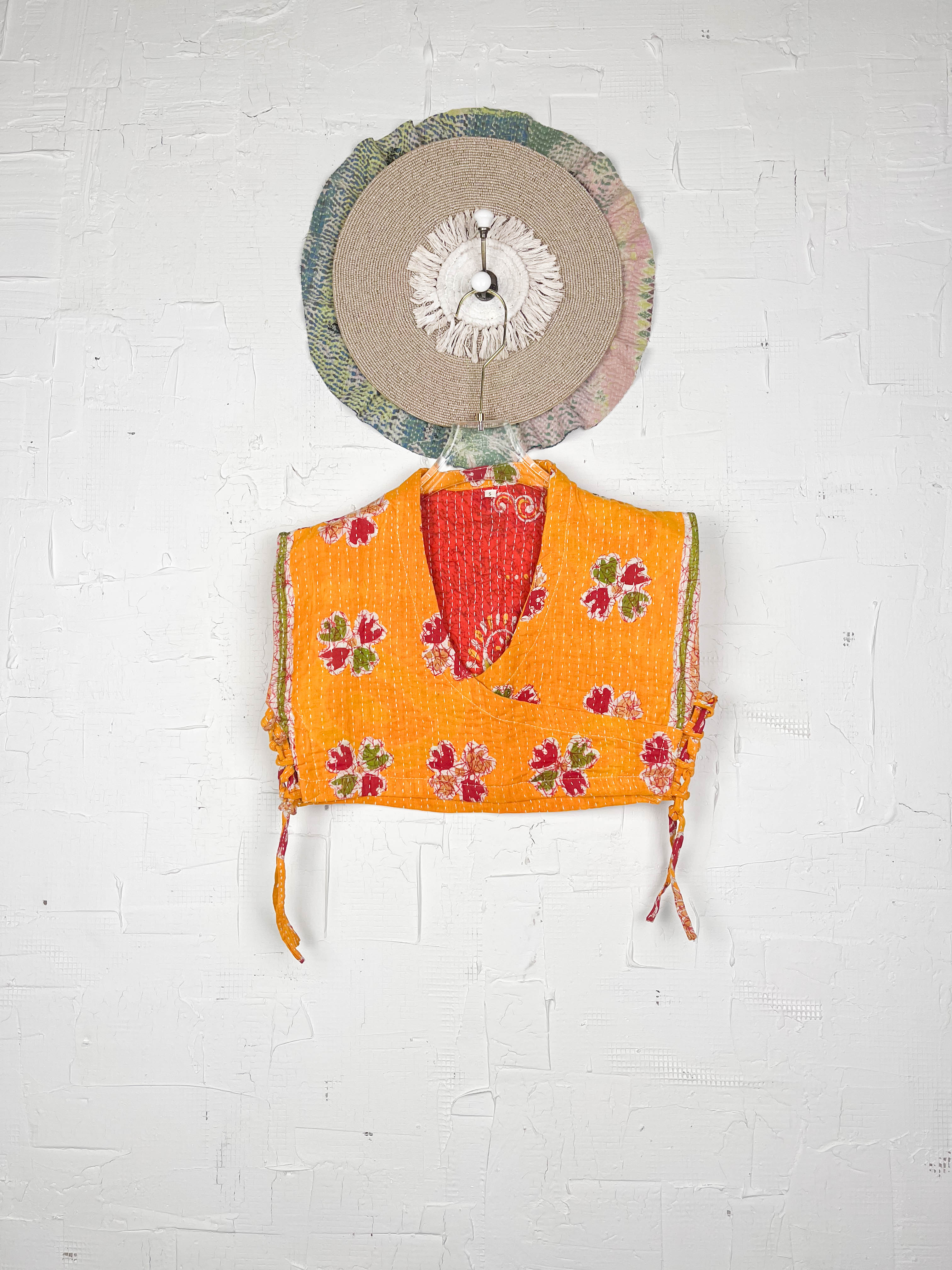 Yellow Mini Top - Love Protect Sustain