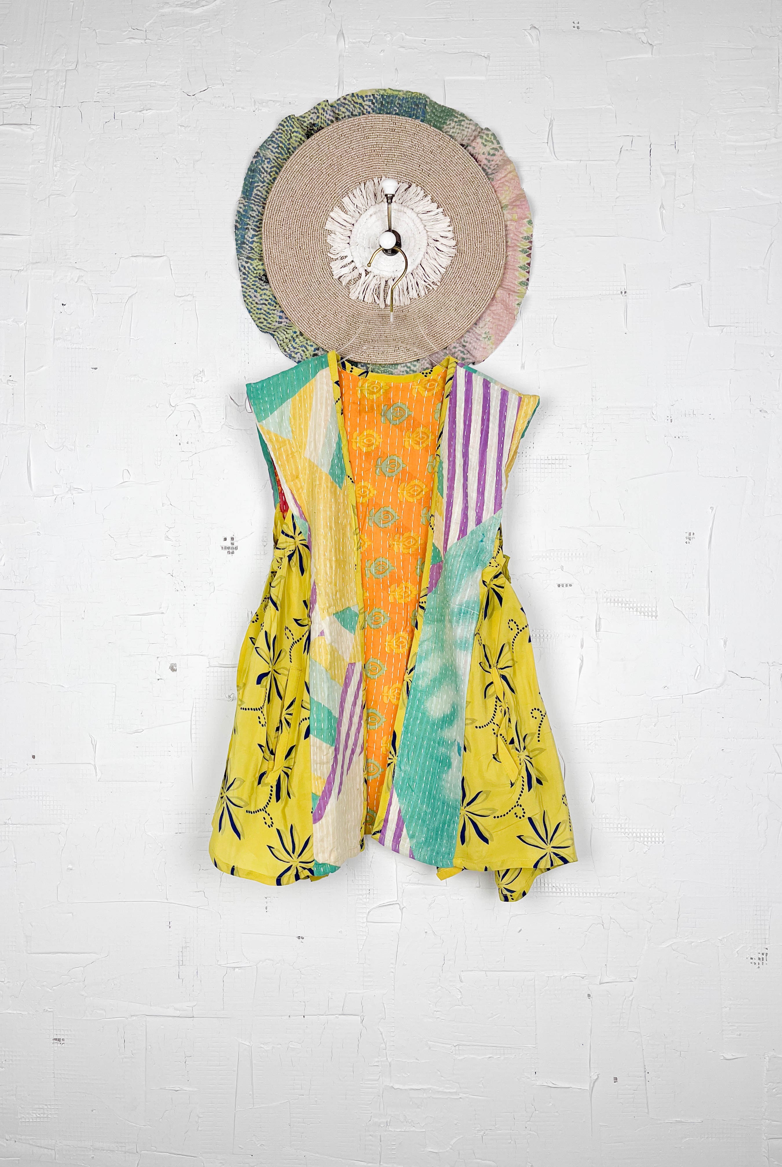 Yellow Silk Top - Love Protect Sustain