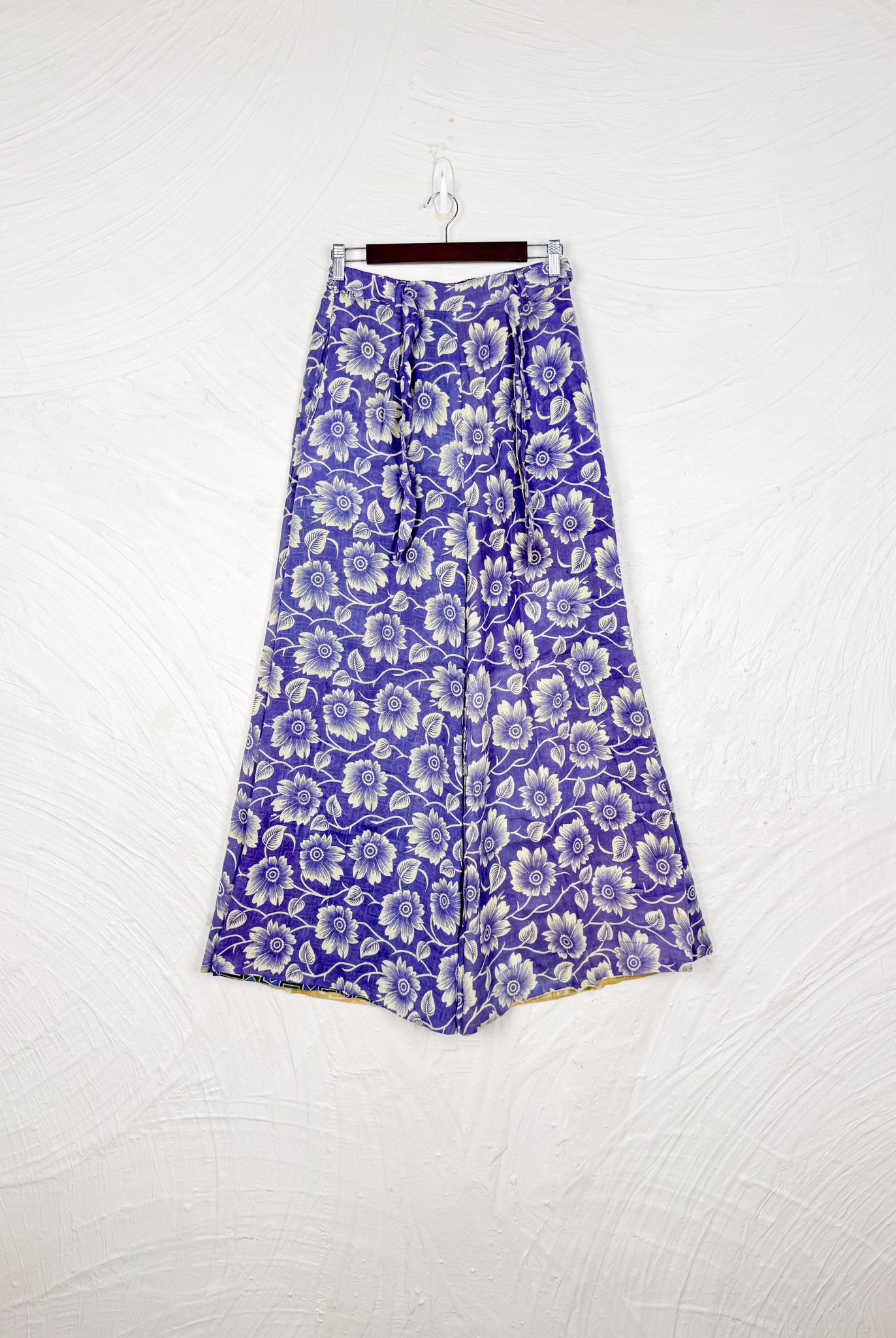 abstract print pants - Love Protect Sustain