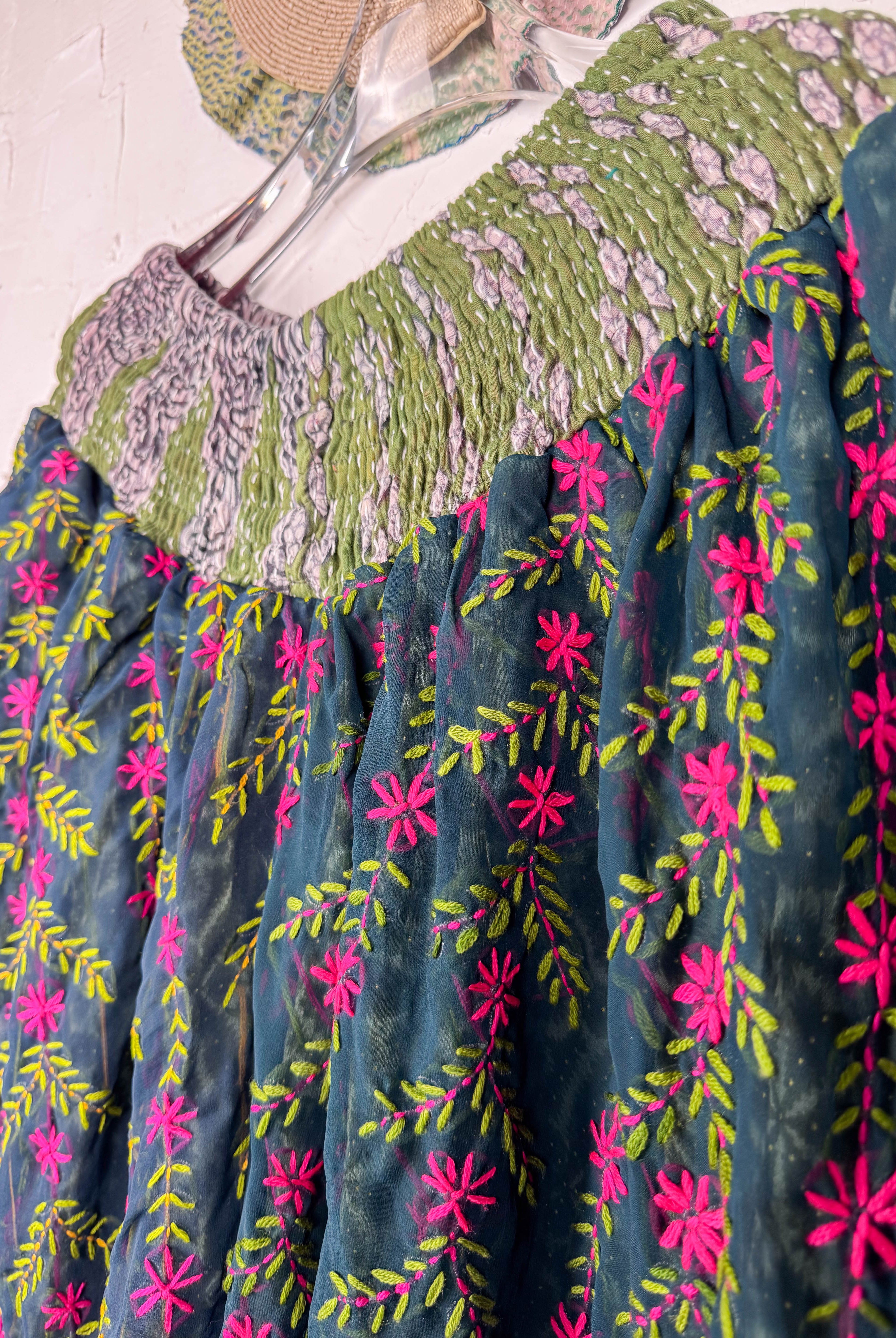 black floral pants- Love Protect Sustain