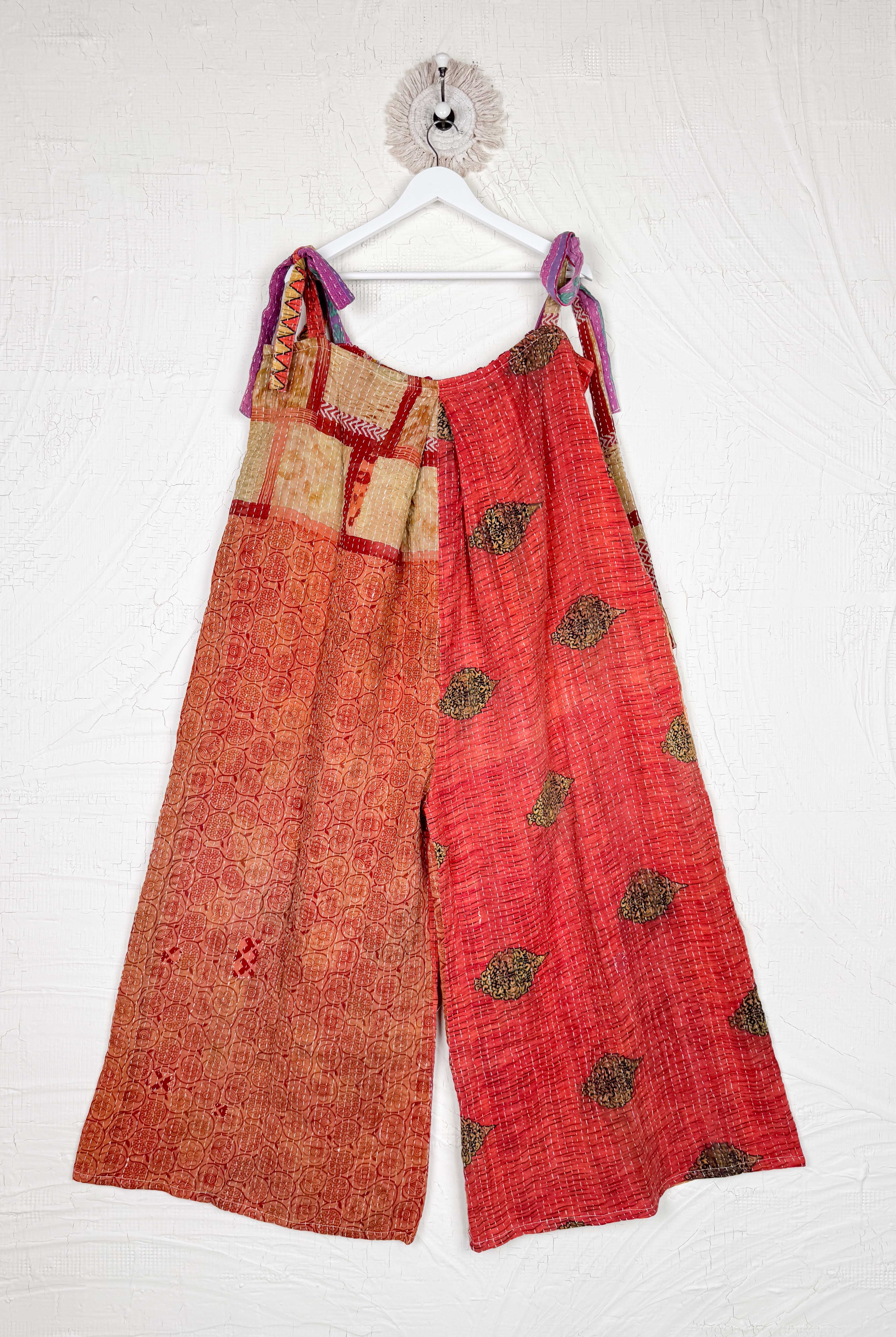 bohemian kantha jumpsuit - Love Protect Sustain