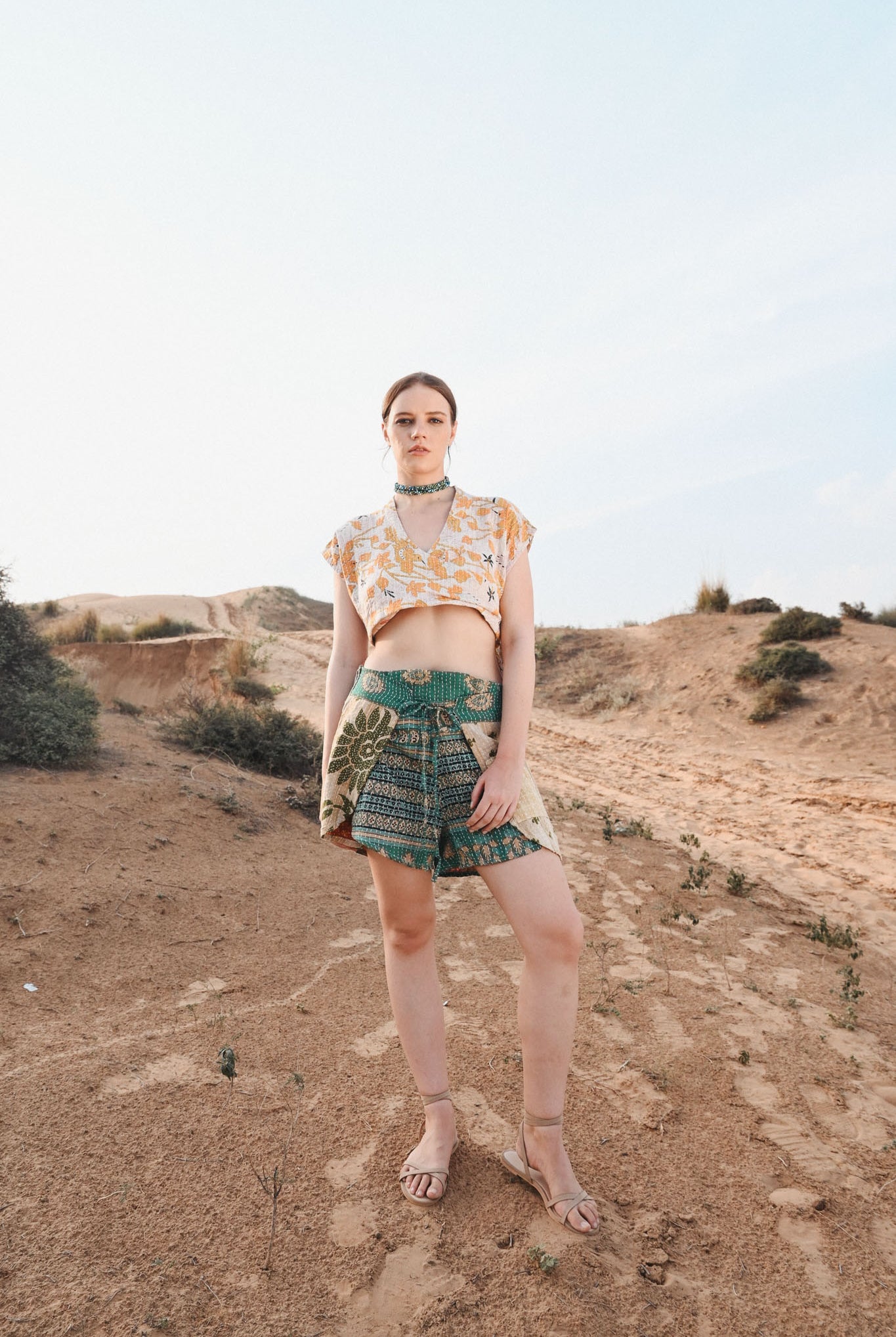 bohemian mini top - Love Protect Sustain