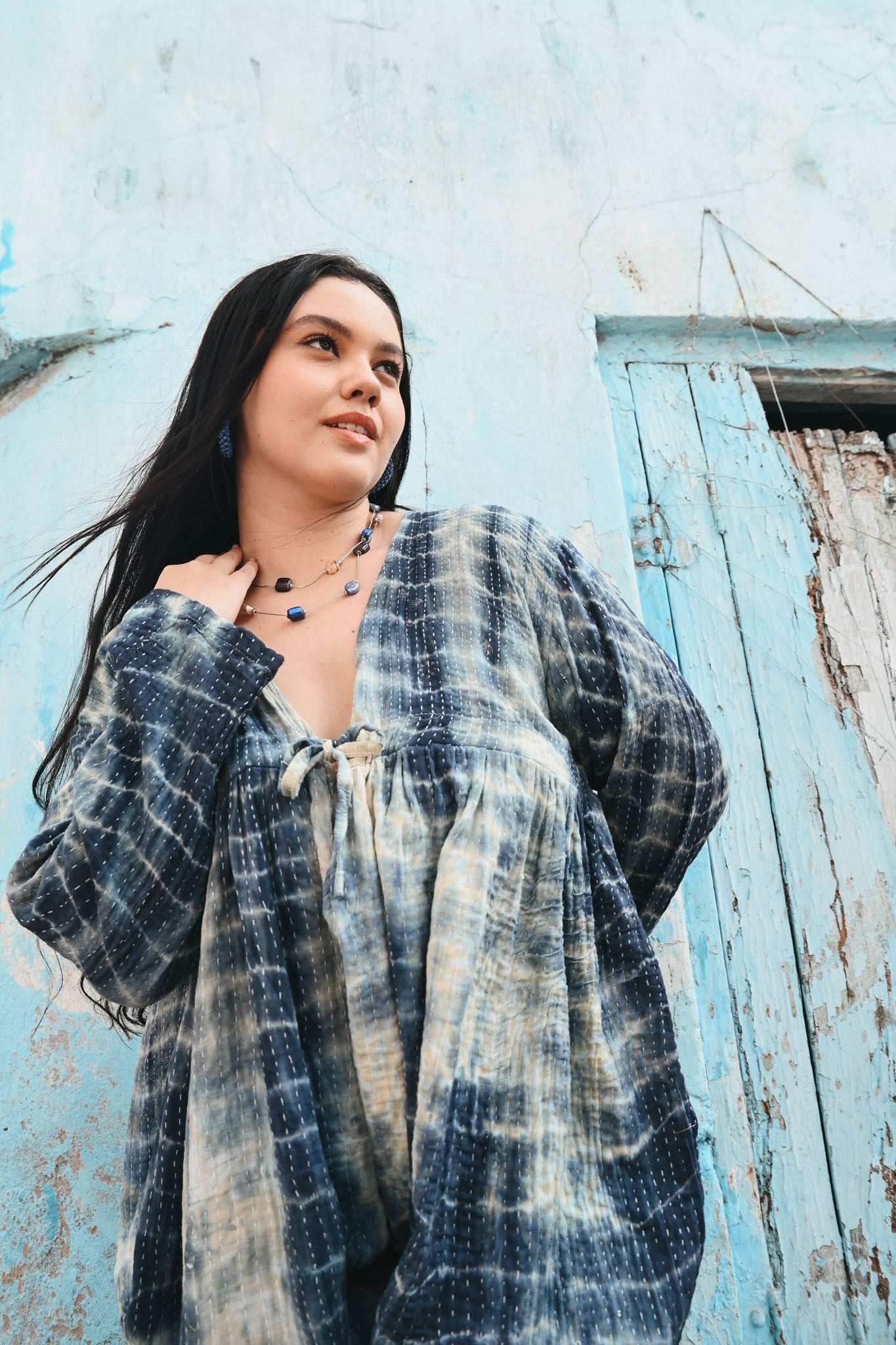 bohemian tie-dye jumpsuit - Love Protect Sustain