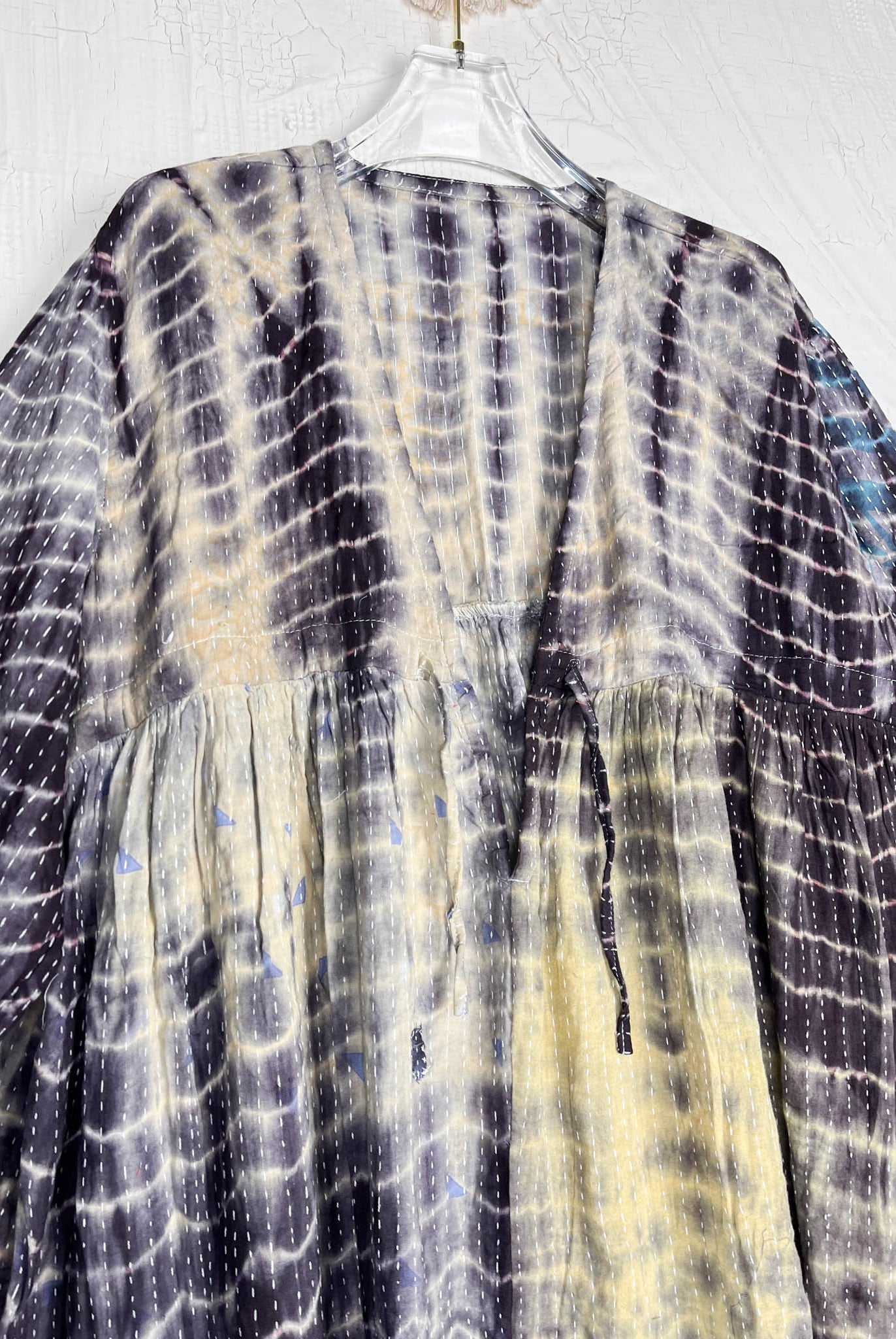 boho handmade kantha jumpsuit - Love Protect Sustain