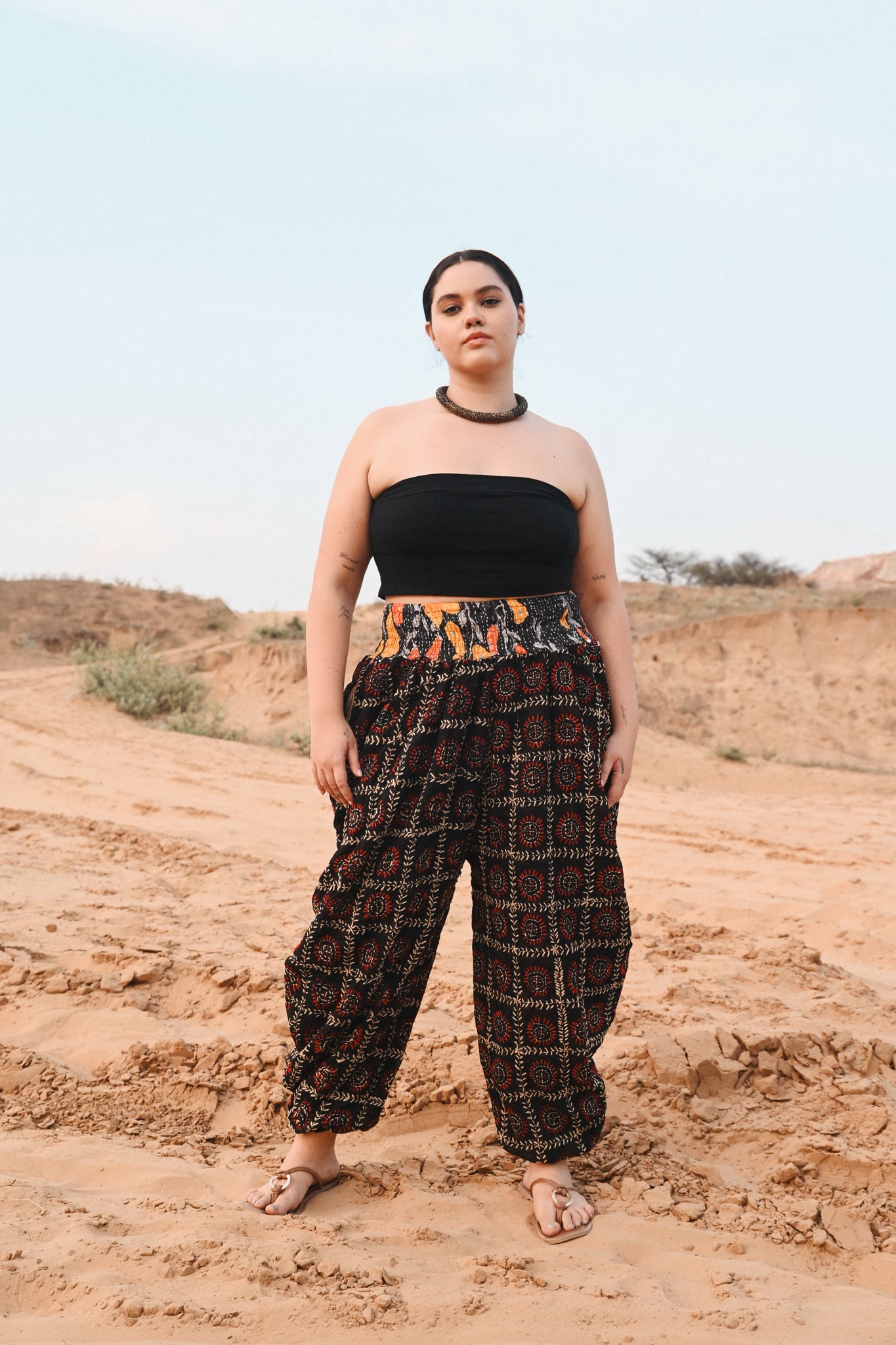 boho harem pants - Love Protect Sustain