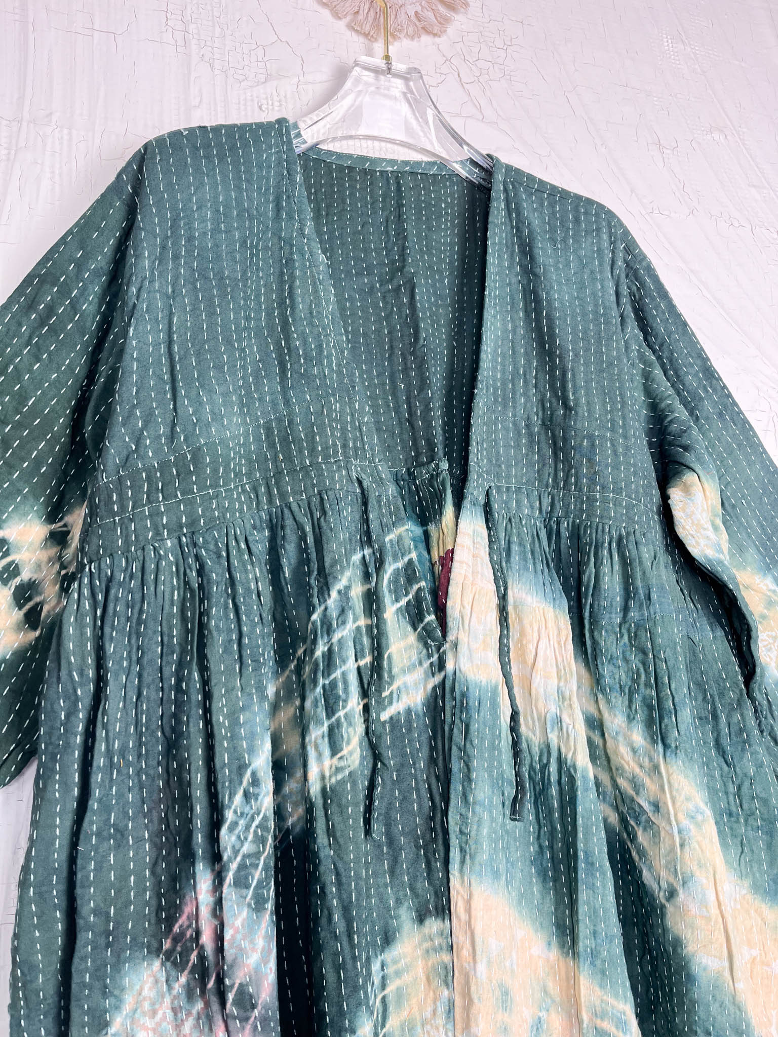 boho kantha jumpsuit - Love Protect Sustain