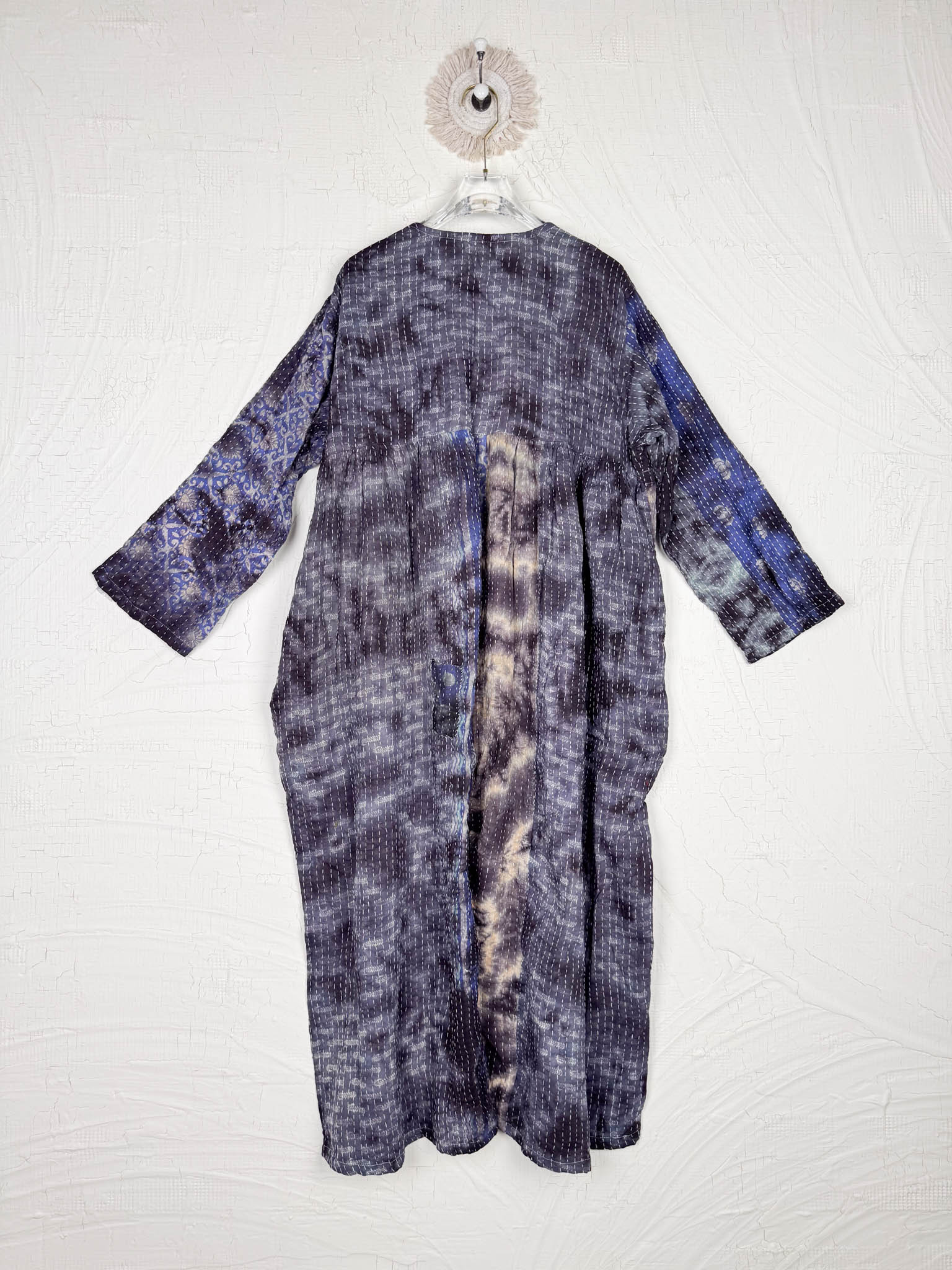 comfortable kantha tie dye jumpsuit - Love Protect Sustain