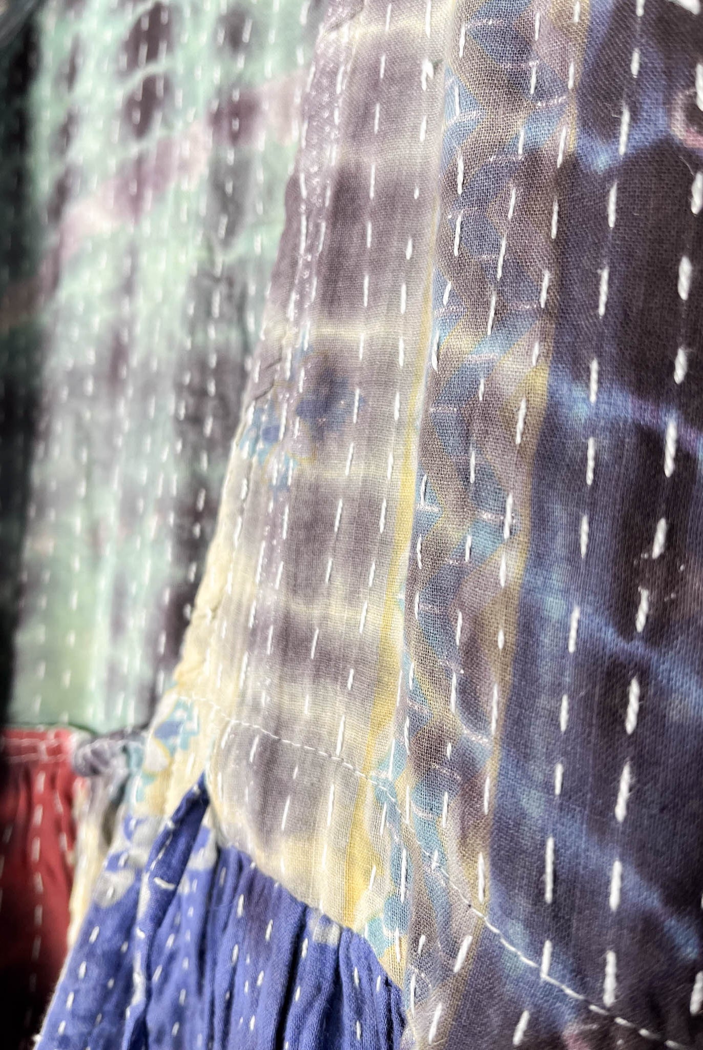 comfort women kantha jumpsuit - Love Protect Sustain