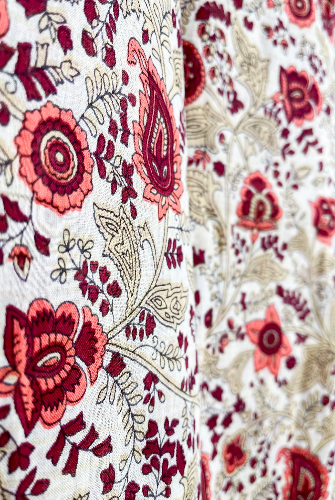 cotton floral pants - Love Protect Sustain